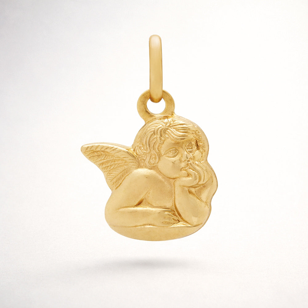 NKlaus Scatola Porta Rosario Con Angeli E Calice – Plastica Bianca, Rotonda, 57x24 Mm, 5,5 Cm