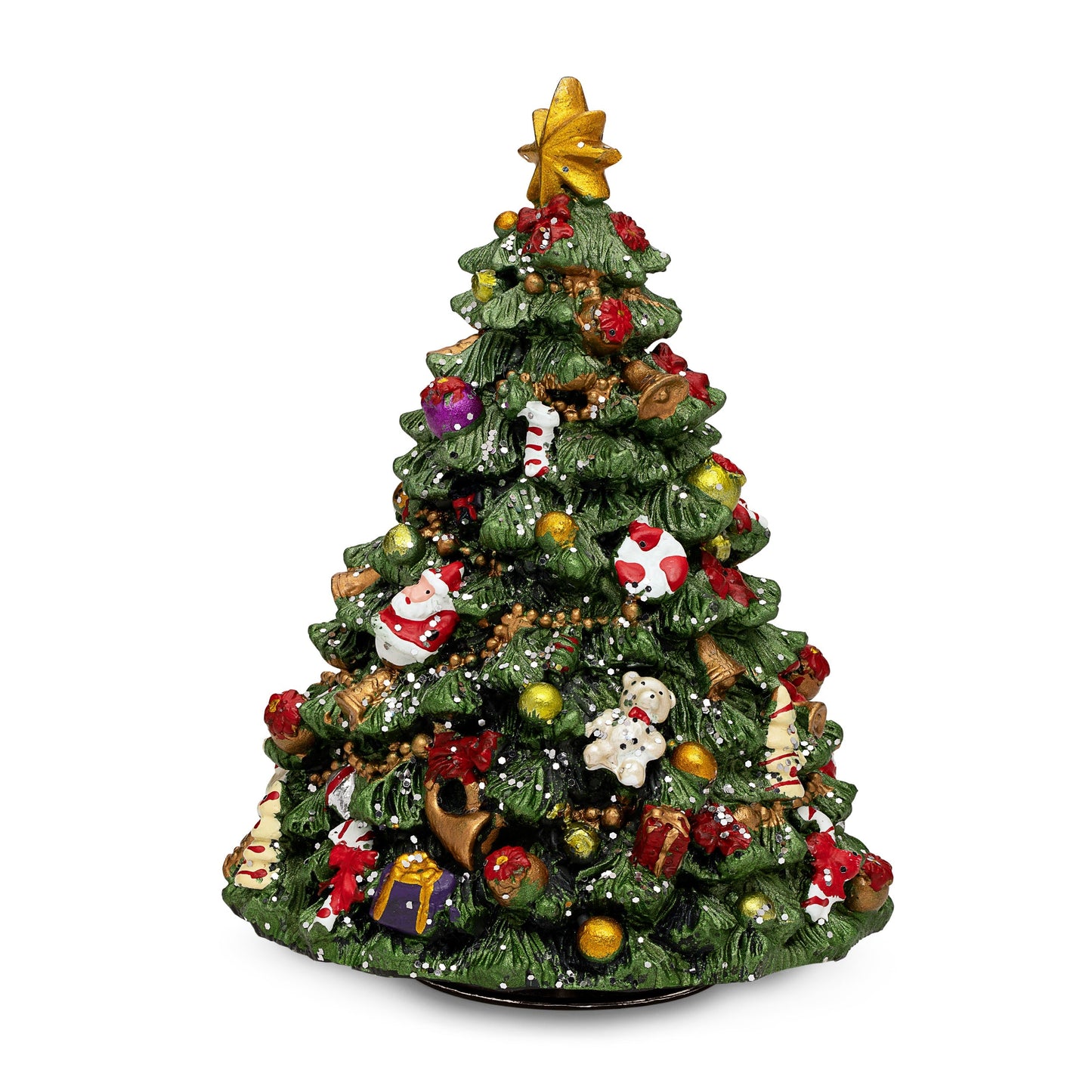 Mondo Cattolico 14 cm (5.51 in) Carillon With Resin Christmas Tree