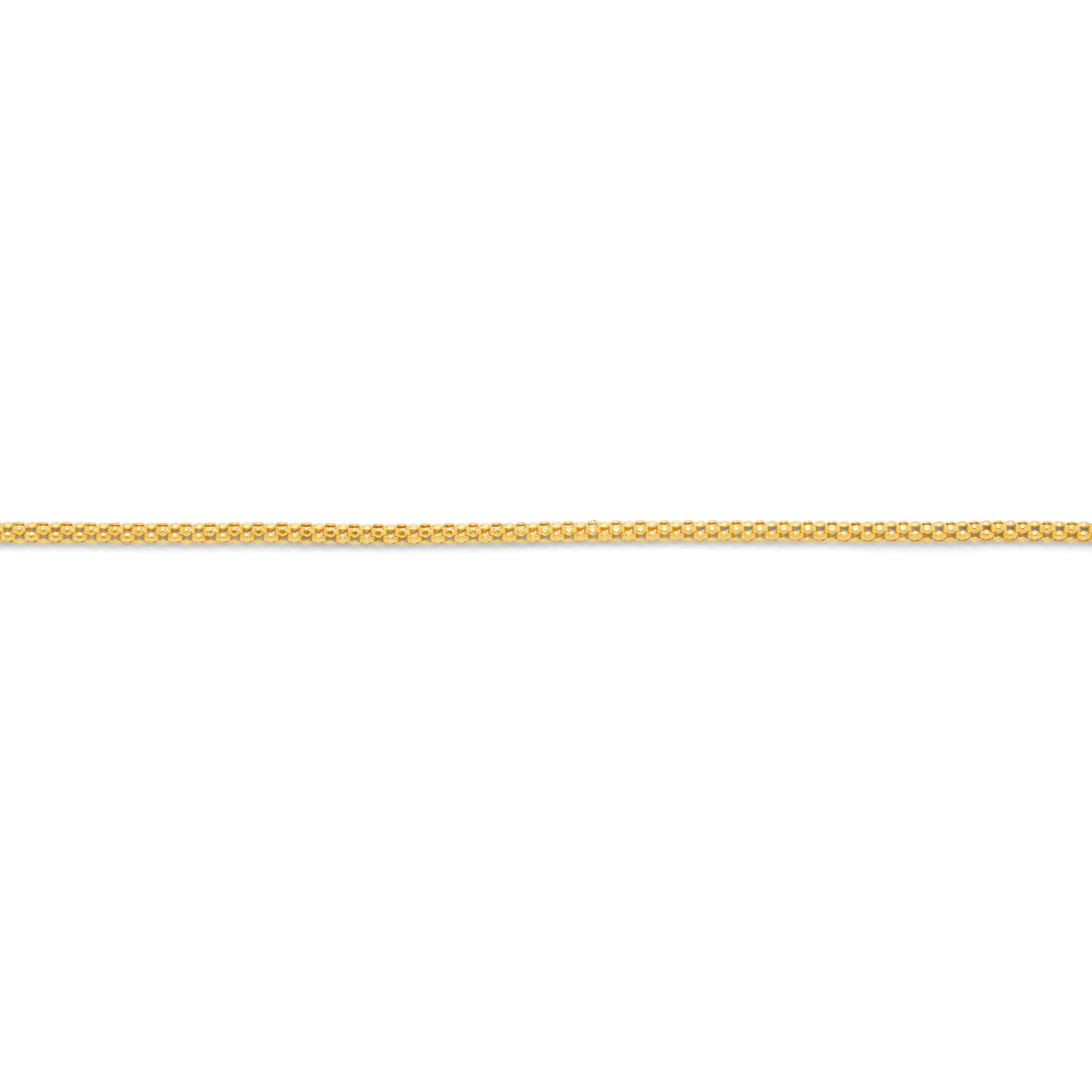 Mondo Cattolico Necklaces Gold-plated Sterling Silver Korean Chain Necklace