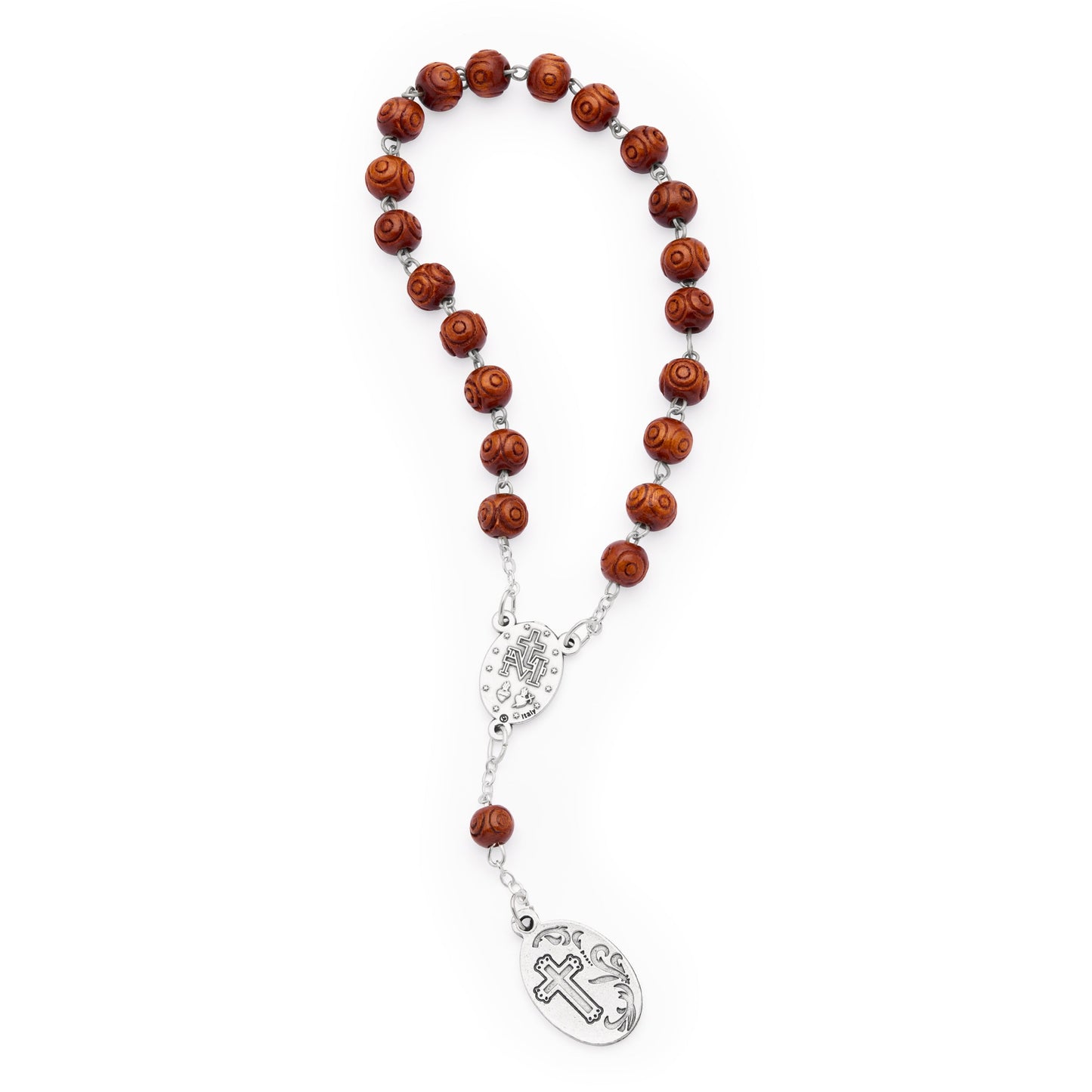 MONDO CATTOLICO ROMA Prayer Beads 18 cm (7 in) / 6 mm (0.23 in) Infant of Prague Devotional Rosary