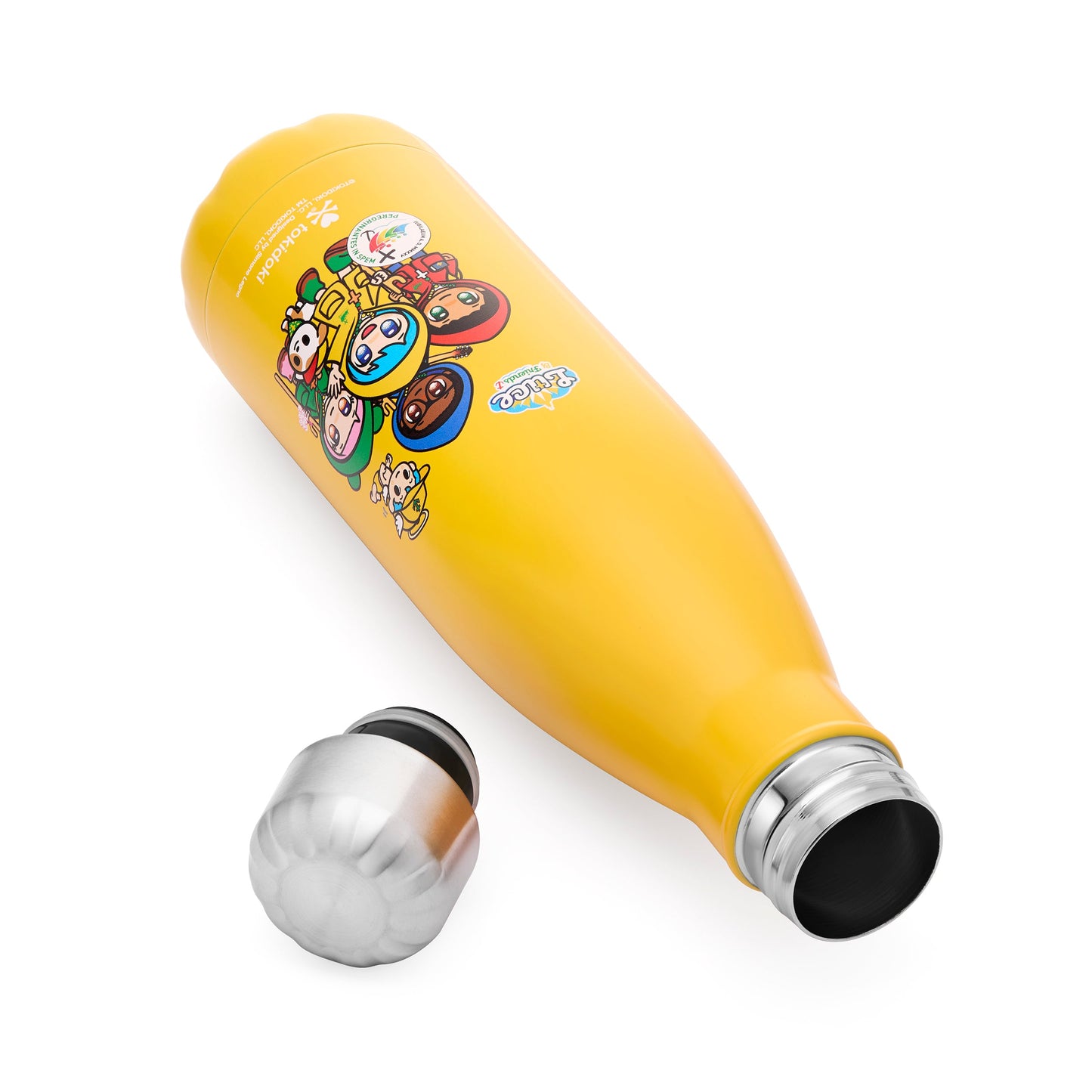 MONDO CATTOLICO ROMA Water Bottle 7 cm (2.76 in) / 27 cm (10.63 in) Jubilee 2025 Yellow Water Bottle