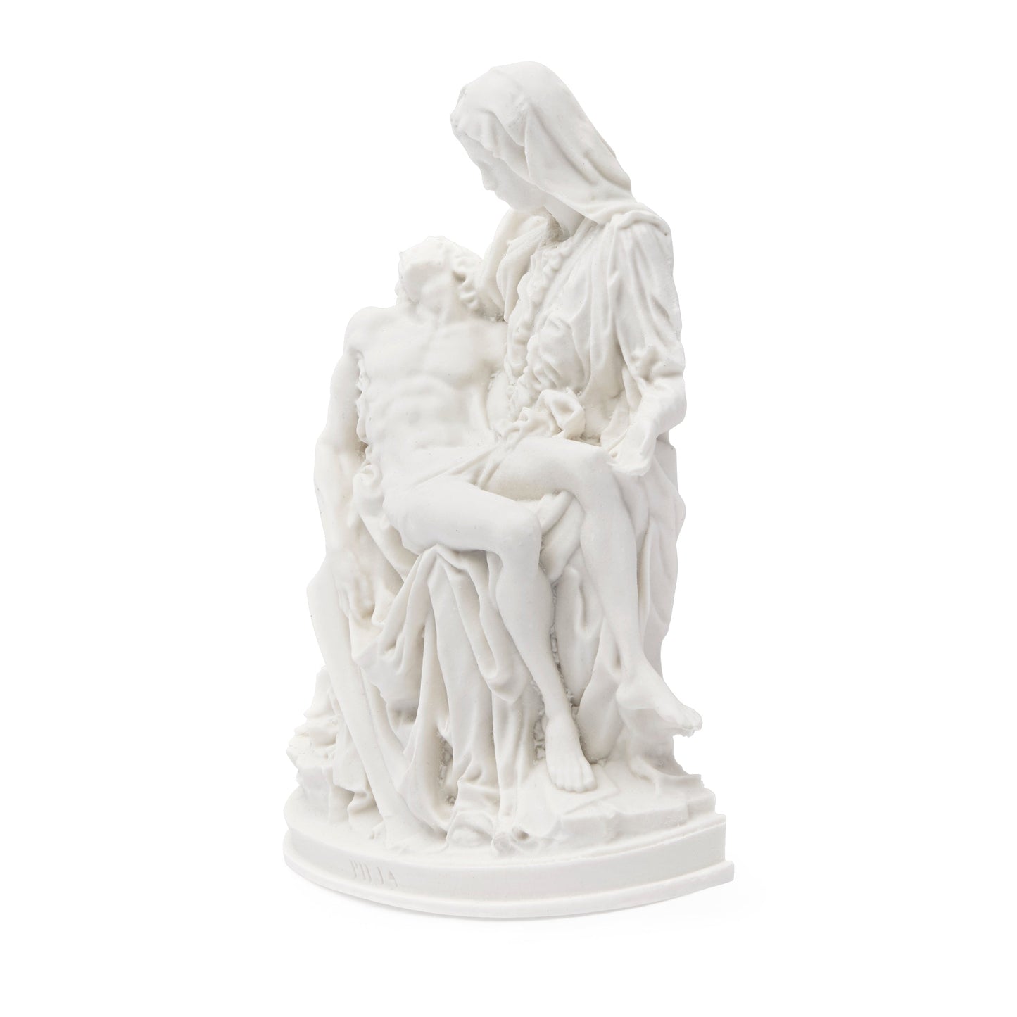 MONDO CATTOLICO ROMA Magnet 5.50 cm (2.17 in) Michelangelo’s Pietà Magnet in Marble Dust