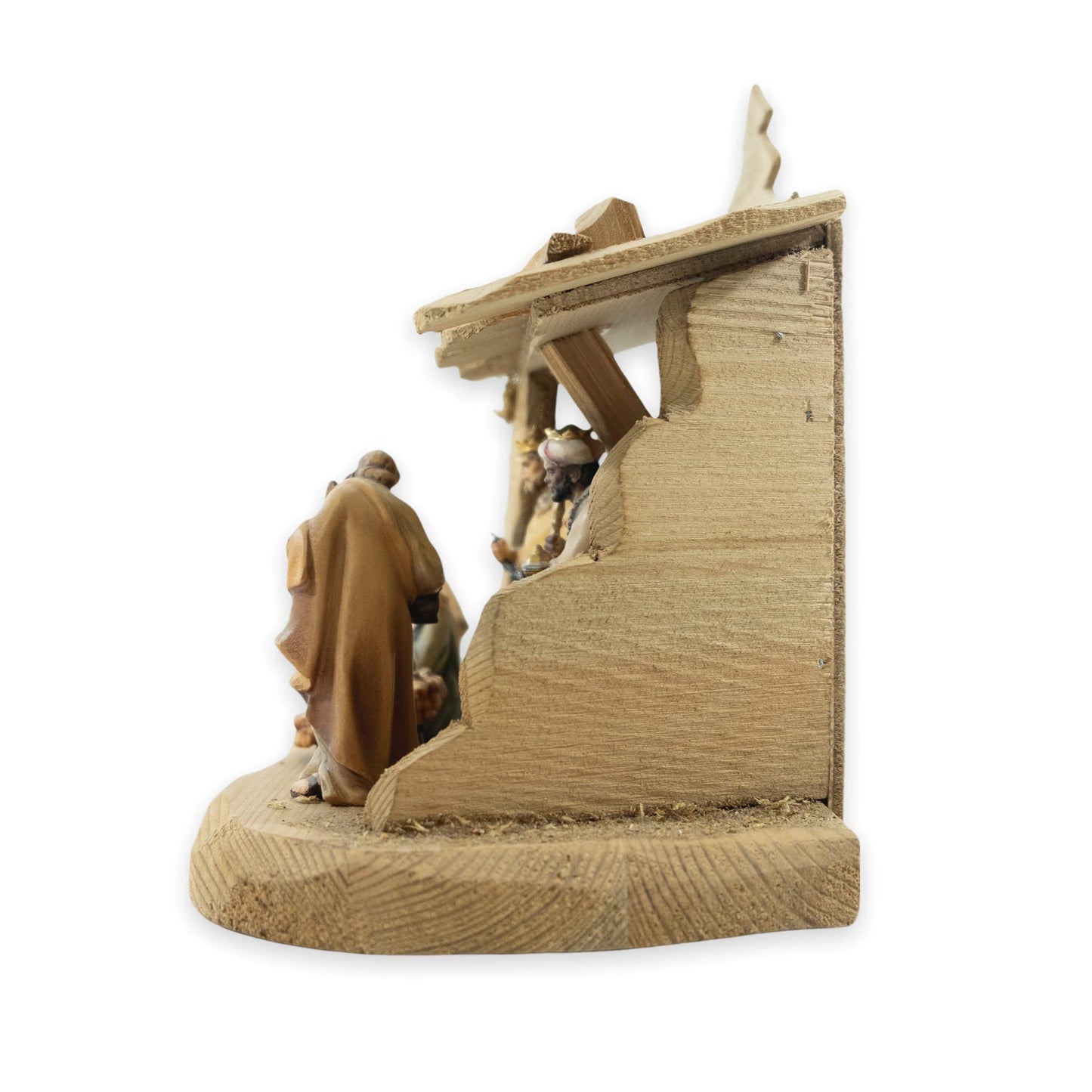 MONDO CATTOLICO Nativity Set 6 pcs Natural Wood