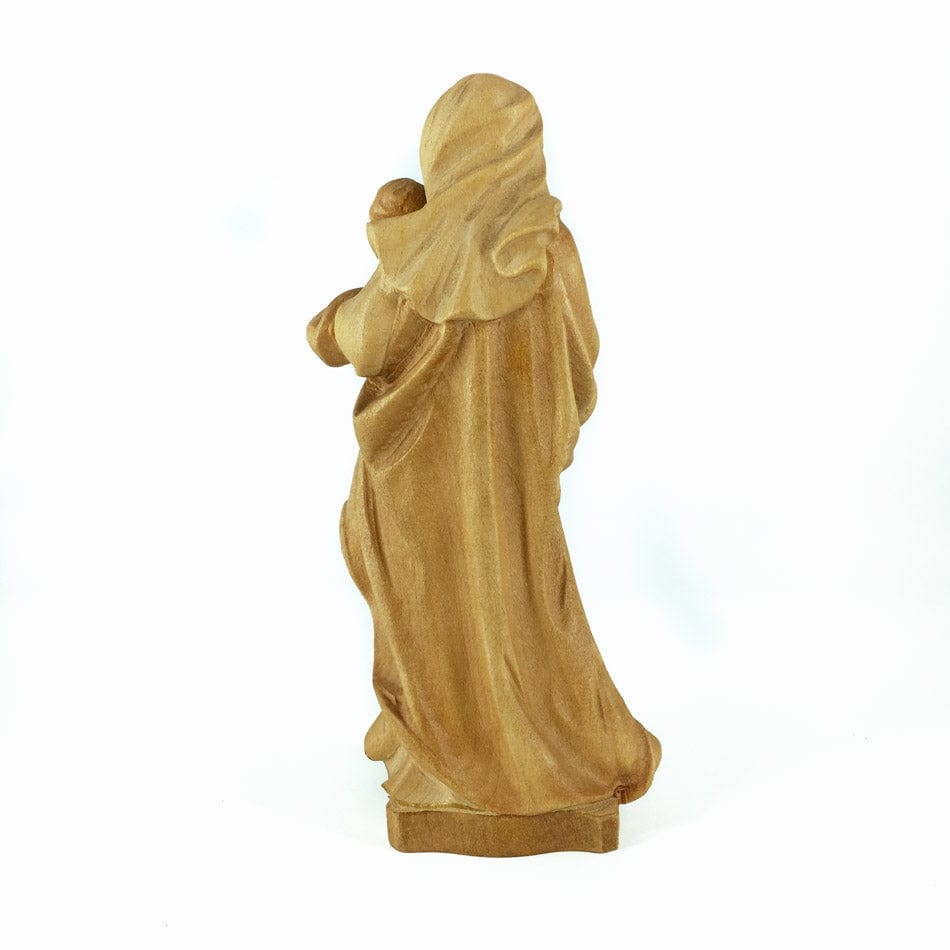 DEUR SNC DI DEMETZ OSVALD & CO. 15 cm (5.90 in) Natural Wood Statue of Virgin of the Grapes