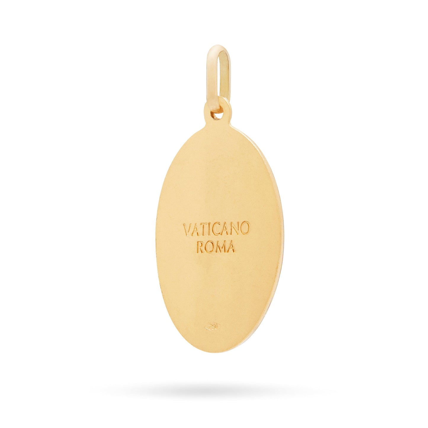 MONDO CATTOLICO Our Lady of Sorrows Oval Gold Medal