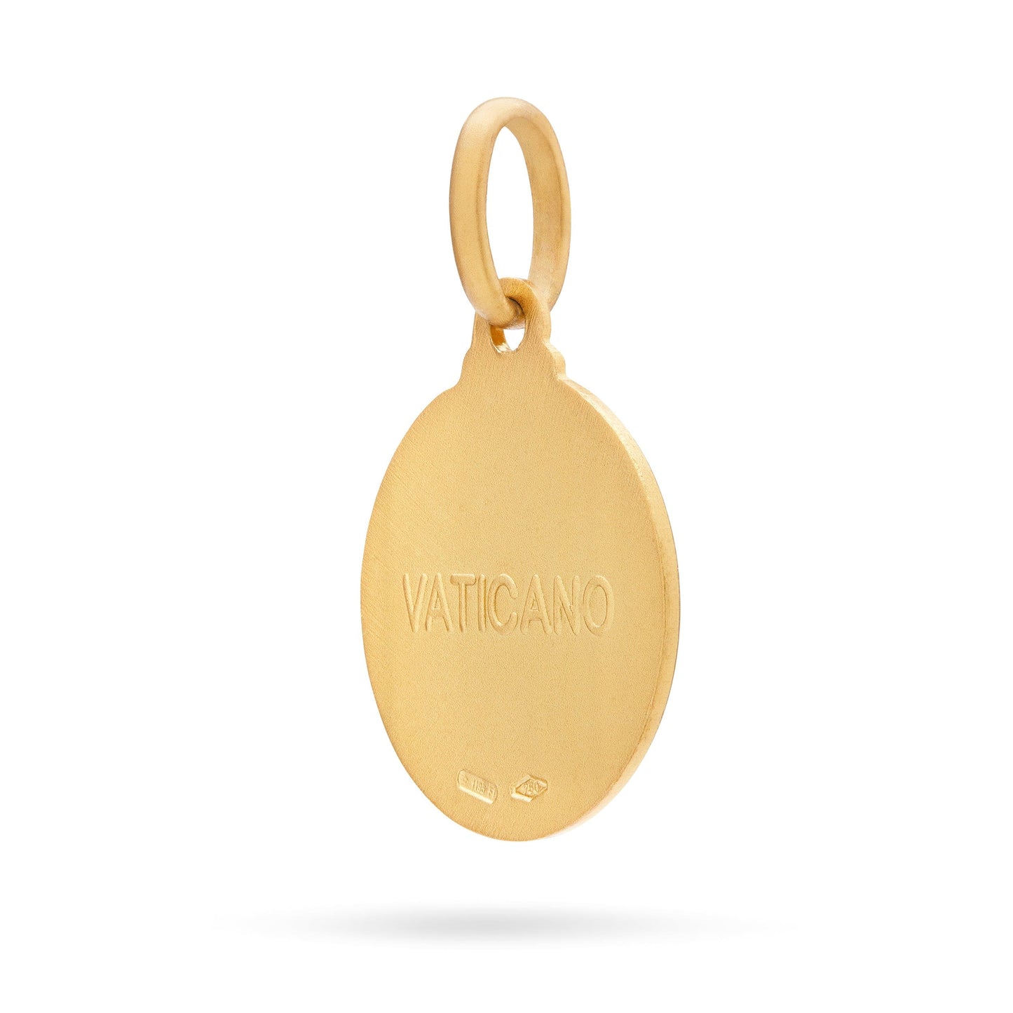 MONDO CATTOLICO Jewelry Padre Pio Yellow Gold Medal