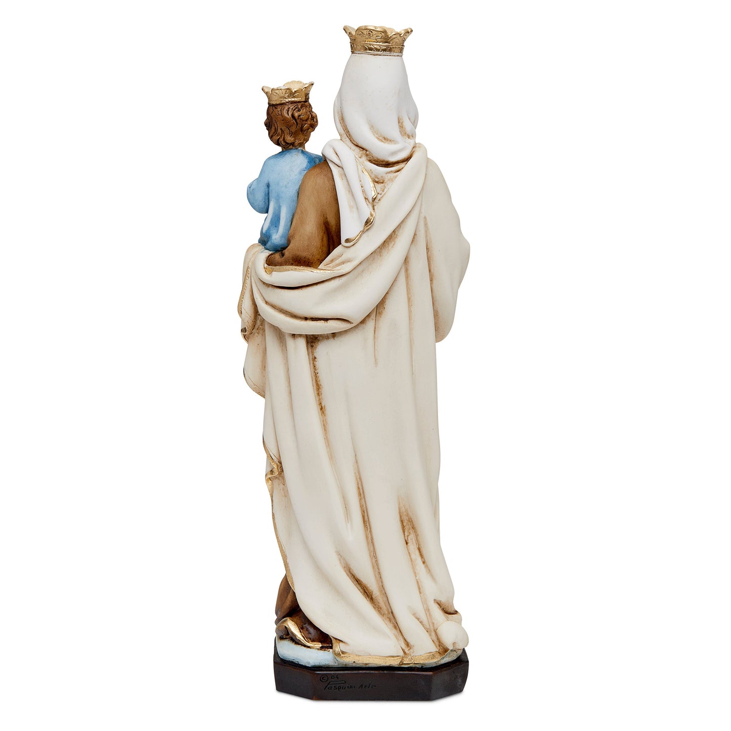 Mondo Cattolico 30 cm (11.81 in) Resin Statue of Our Lady of Mount Carmel