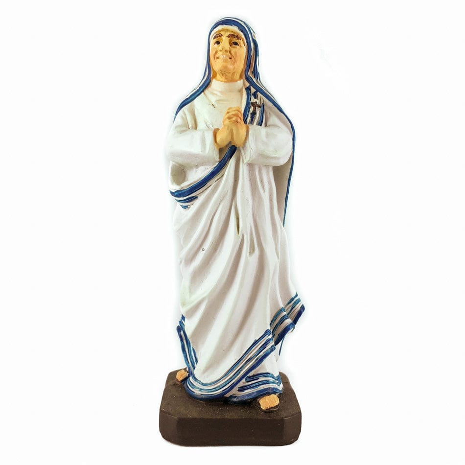 MONDO CATTOLICO 12 cm (4.72 in) Resin Statue of St. Mother Teresa of Calcutta