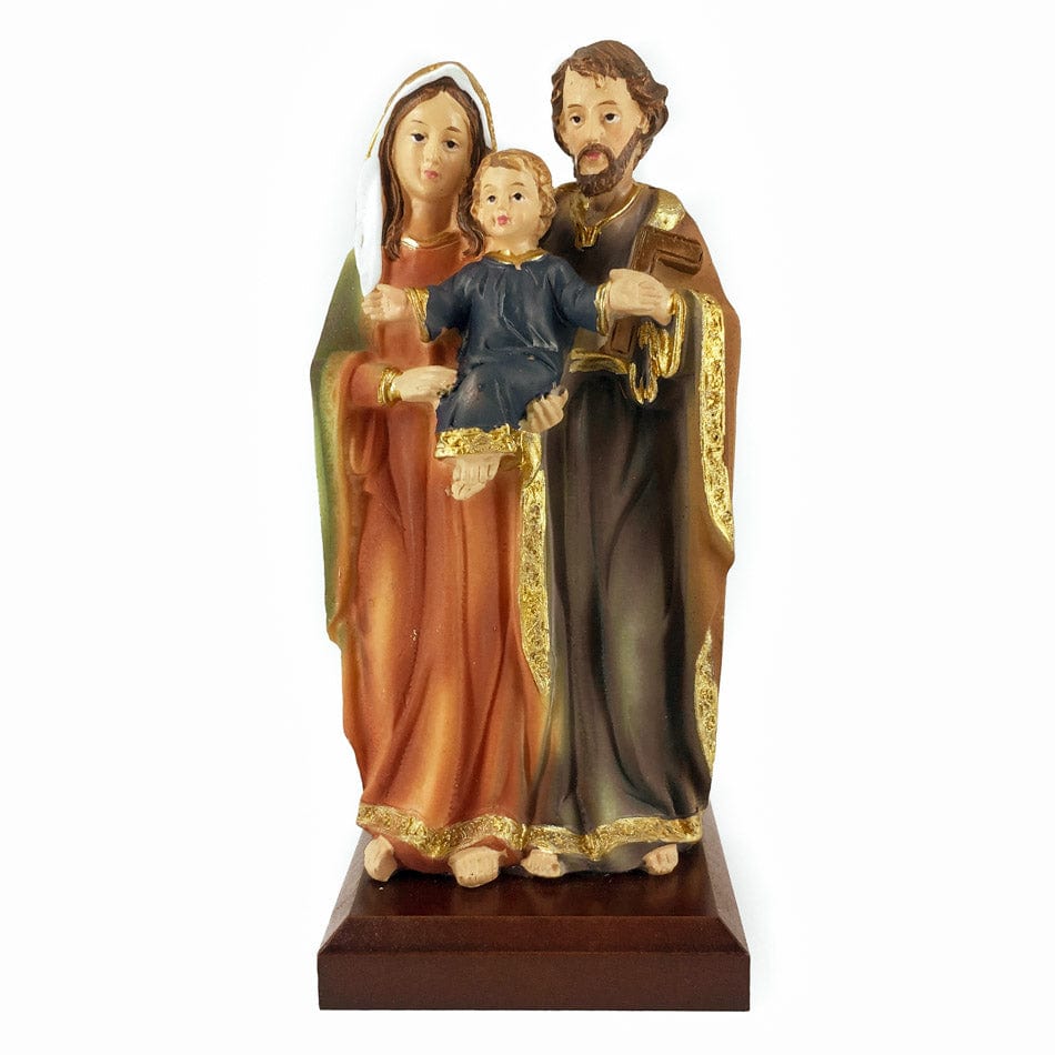 MONDO CATTOLICO 16 cm (6.30 in) Resin Statue of the Holy Family