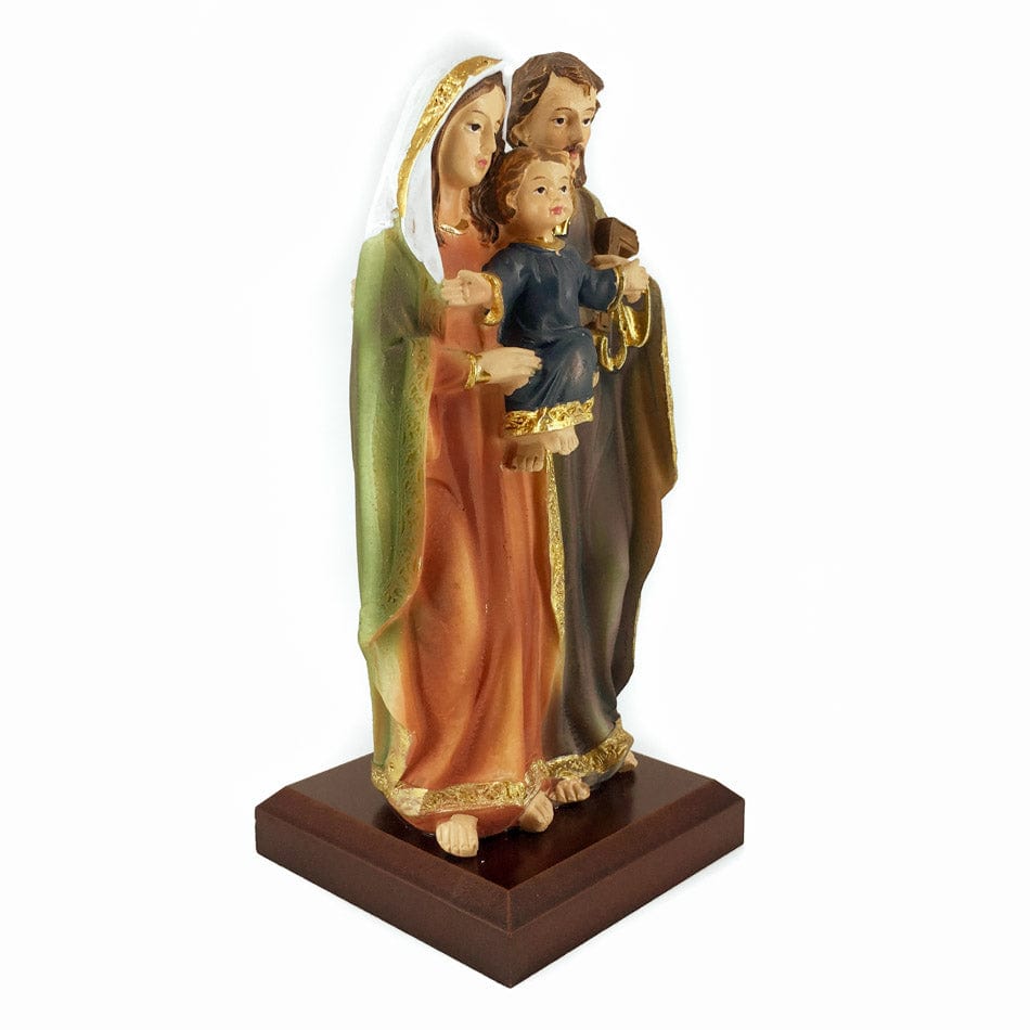 MONDO CATTOLICO 16 cm (6.30 in) Resin Statue of the Holy Family