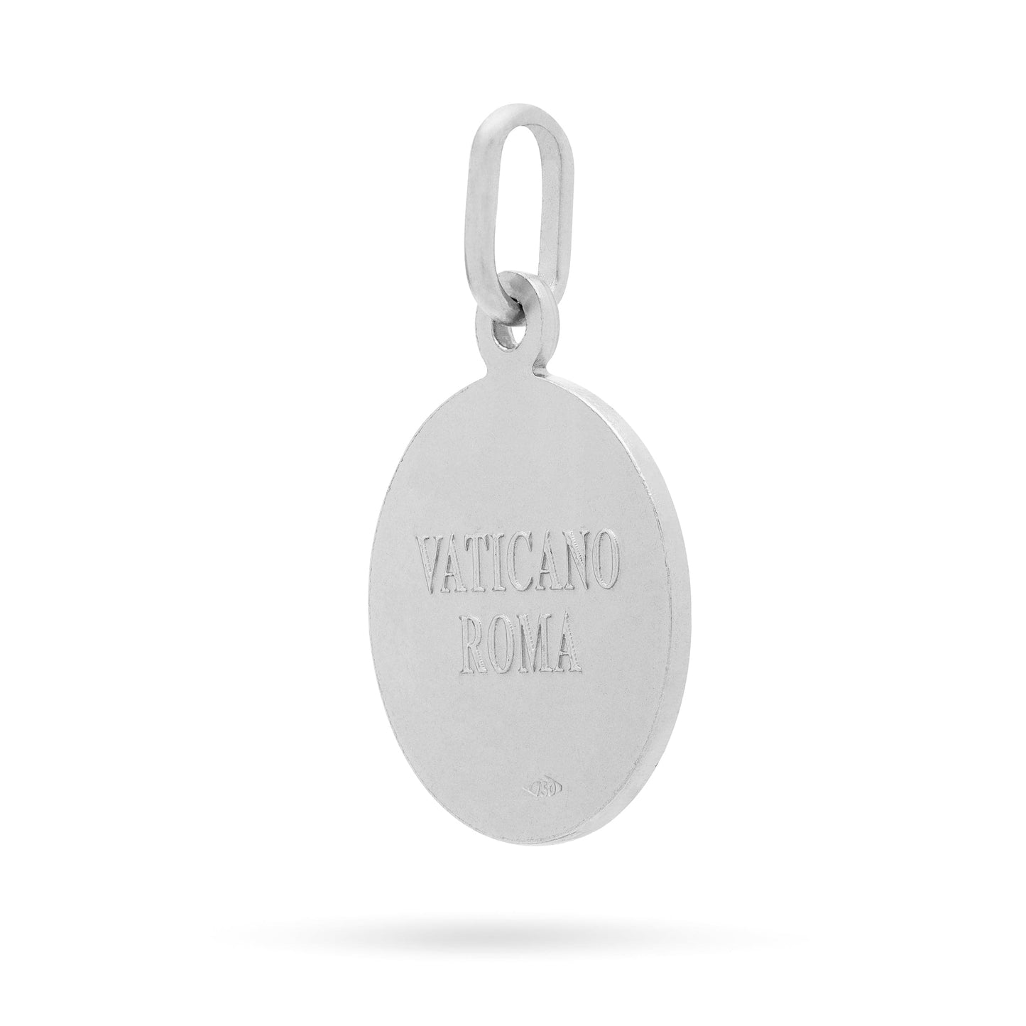 MONDO CATTOLICO Medal 18 mm (0.70 in) Saint Cosmas and Saint Damian Sterling Silver Medal