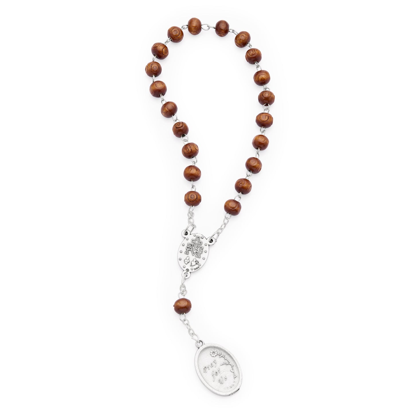 MONDO CATTOLICO ROMA Prayer Beads 18 cm (7 in) / 6 mm (0.23 in) Saint John XXIII Devotional Rosary