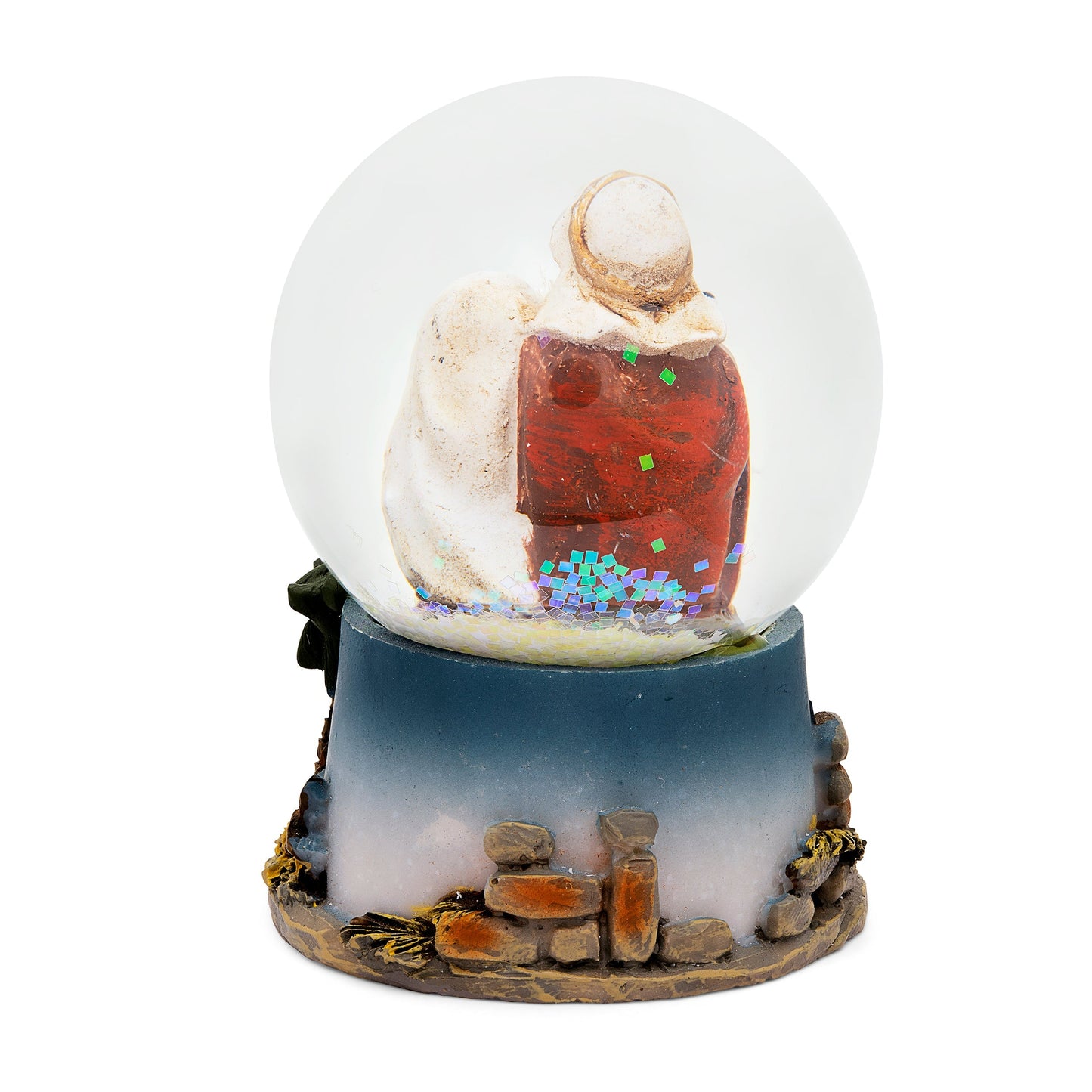 Mondo Cattolico 4.5 cm (1.77 in) Snow Globe With Resin Nativity Scene