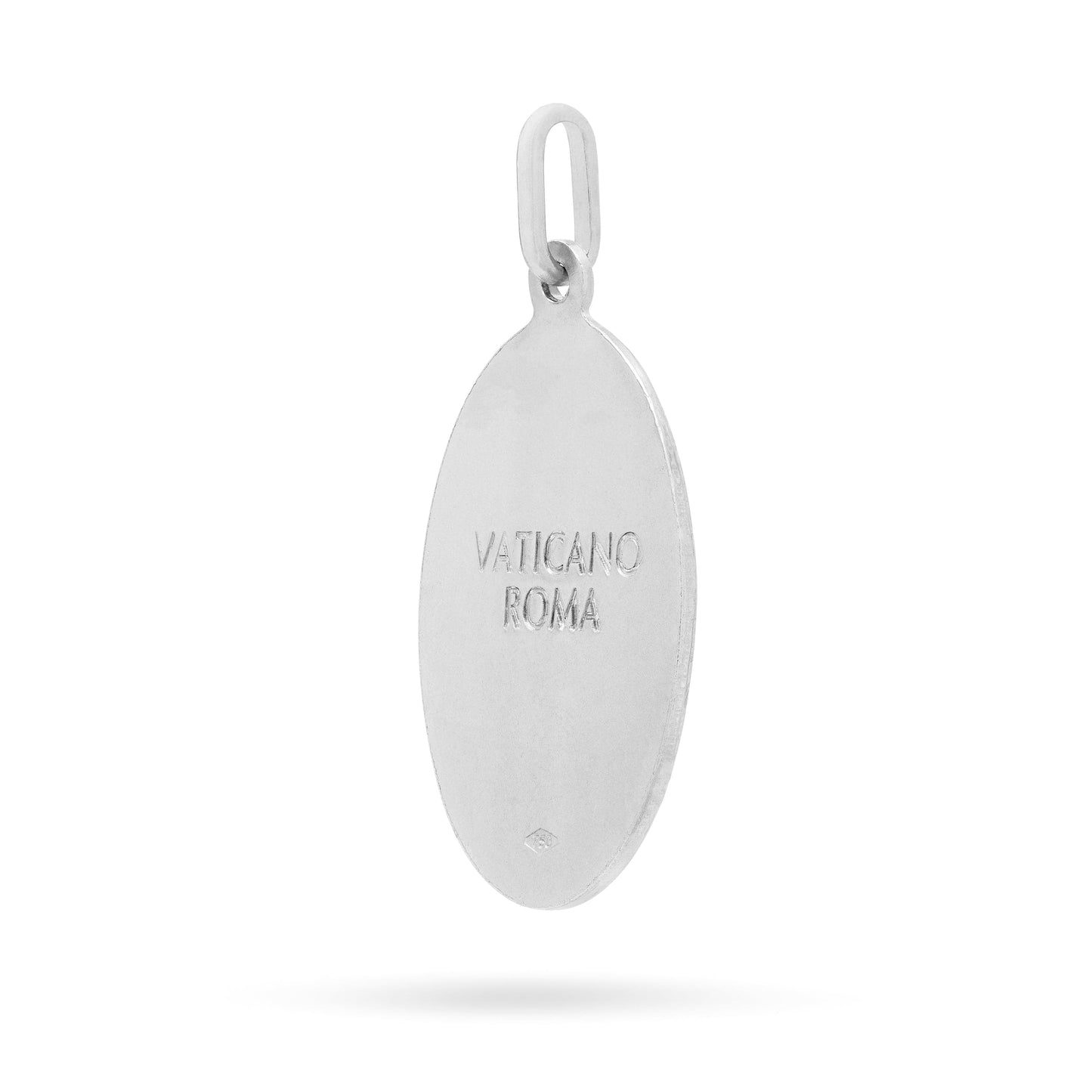 MONDO CATTOLICO Medal 16 mm (0.62 in) Sterling Silver Medal of Madonna of the Streets