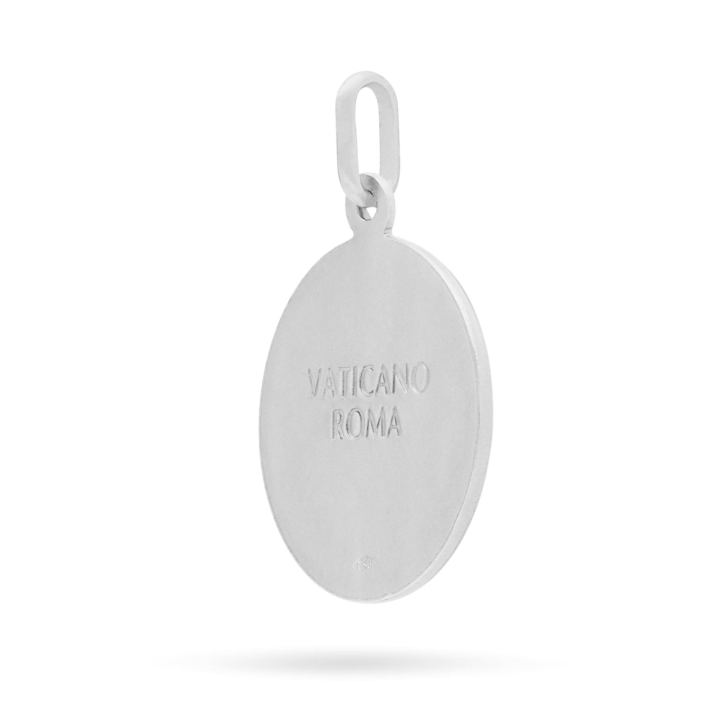 MONDO CATTOLICO Medal 18 mm (0.70 in) Sterling Silver Medal Saint Martino