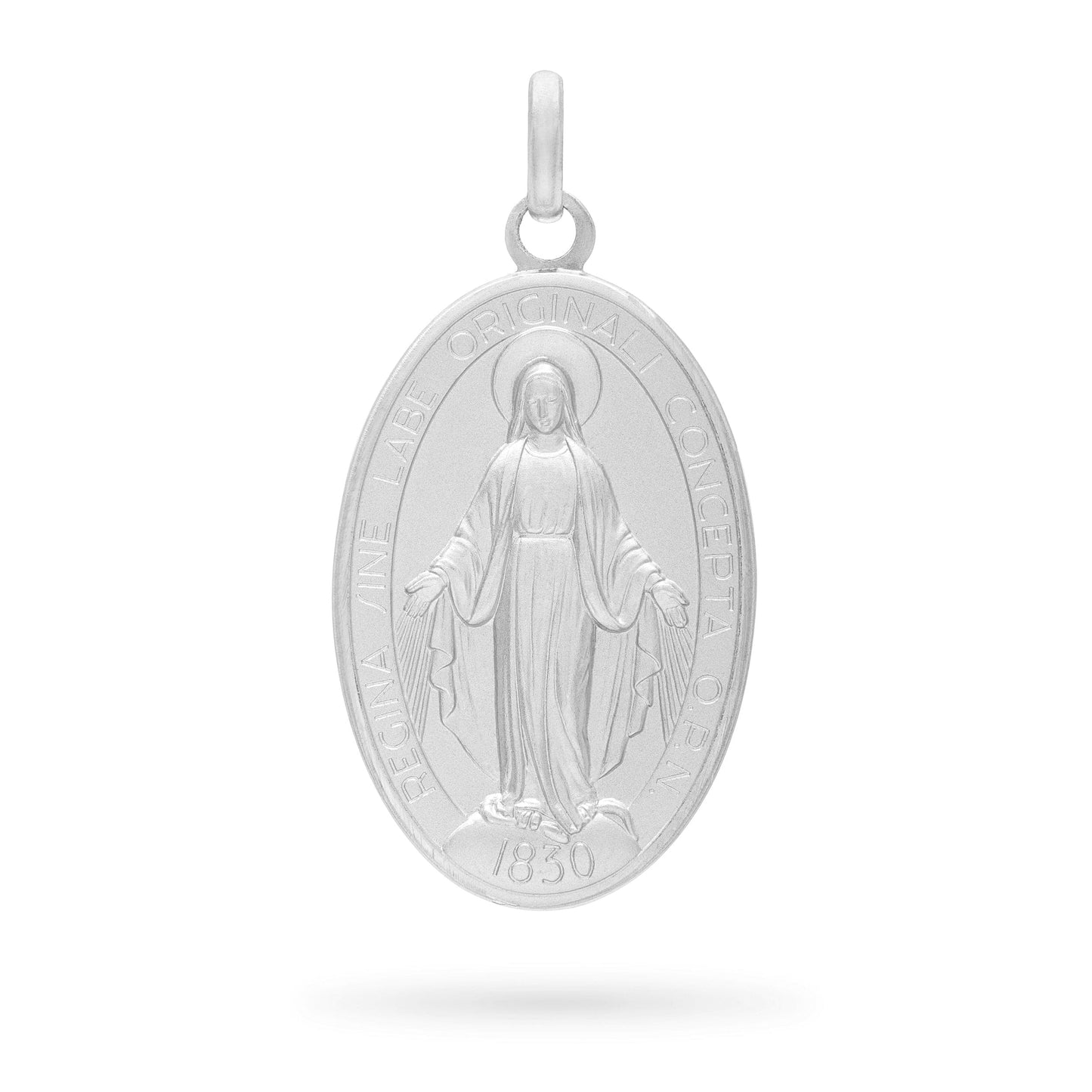 MONDO CATTOLICO Medal Sterling Silver Miraculous Medal