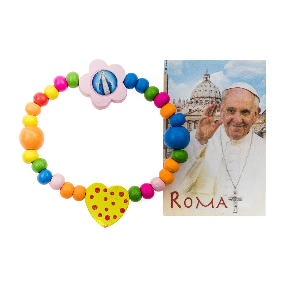 MONDO CATTOLICO Stretchy Multicolour Bracelet