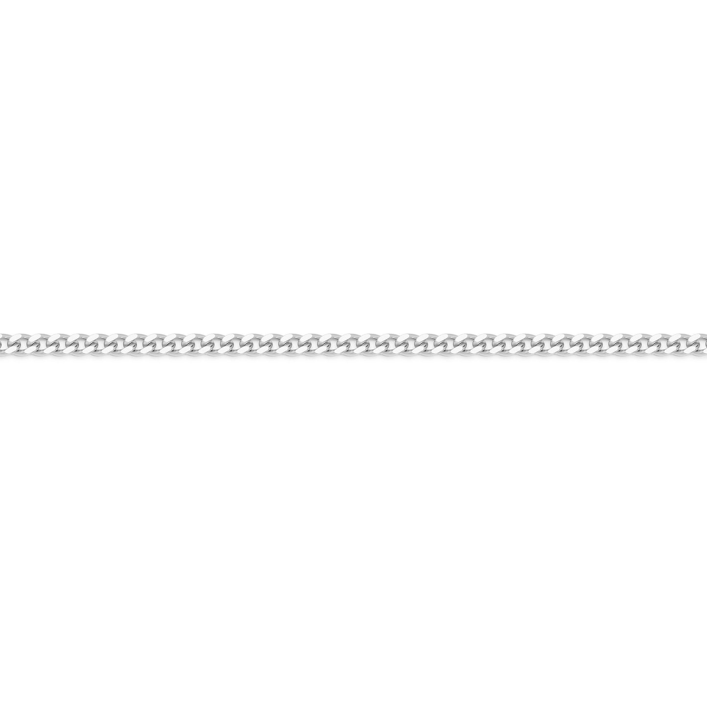 MONDO CATTOLICO ROMA Necklaces 50 cm (19.69 in) White Gold Curb Chain Necklace
