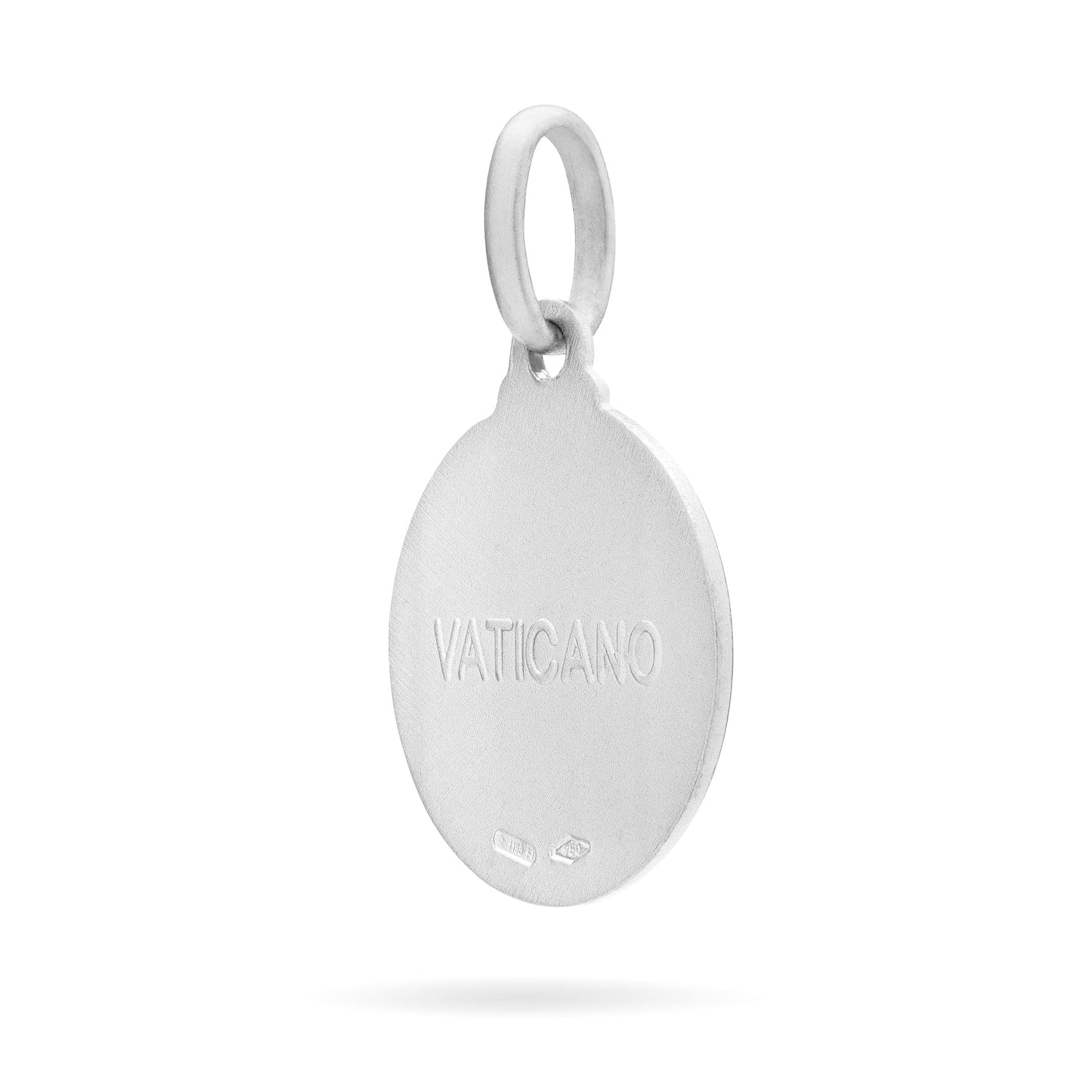 MONDO CATTOLICO Medal White Gold Medal of Saint Januarius