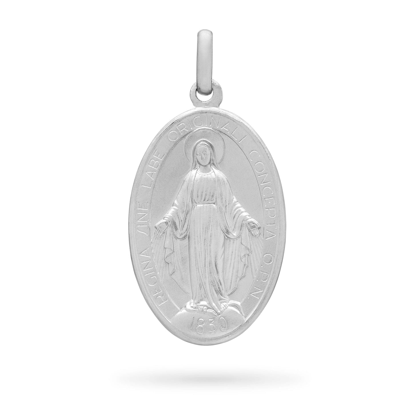 MONDO CATTOLICO Jewelry White Gold Miraculous Medal