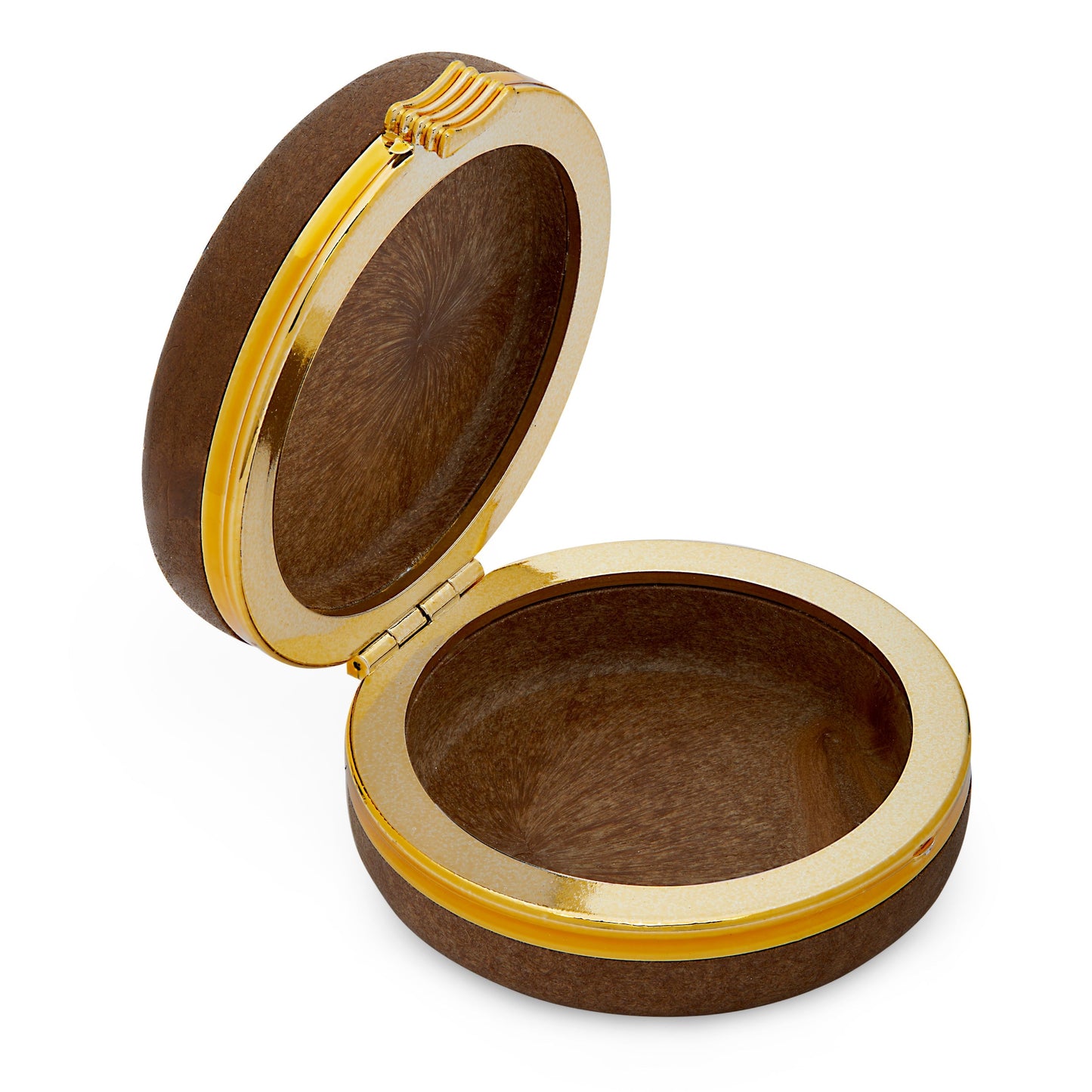 Mondo Cattolico 6 cm (2.36 in) Wooden Rosary Box of Jesus With Metal Plaque and Colorful Details