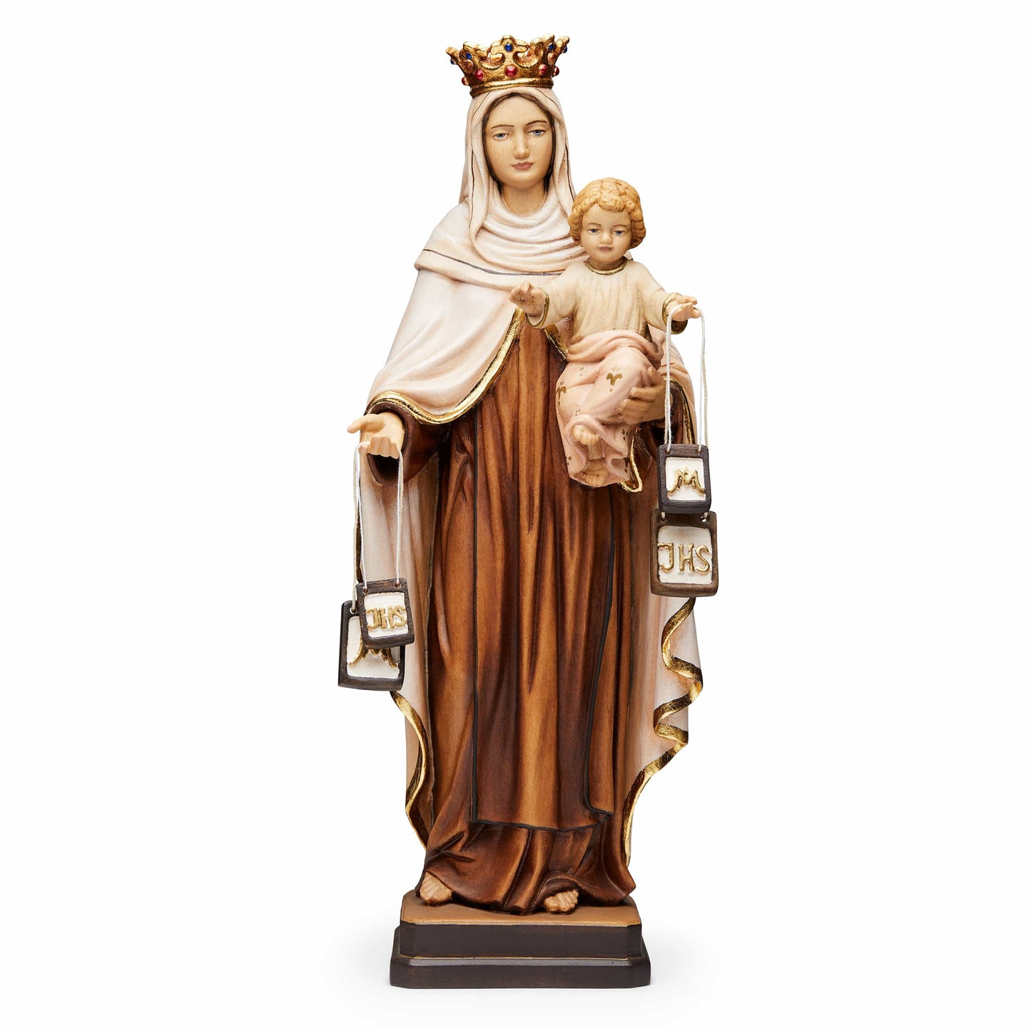 PEMA S.R.L. Wooden statue of Our Lady of Mount Carmel