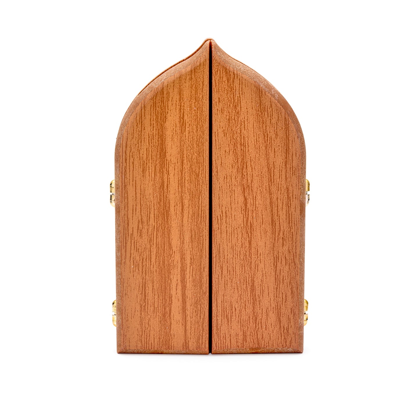 MONDO CATTOLICO ROMA 12 x 10 cm (4.72 x 3.94 in) Wooden Triptych with Salus Populi Romani and Angels