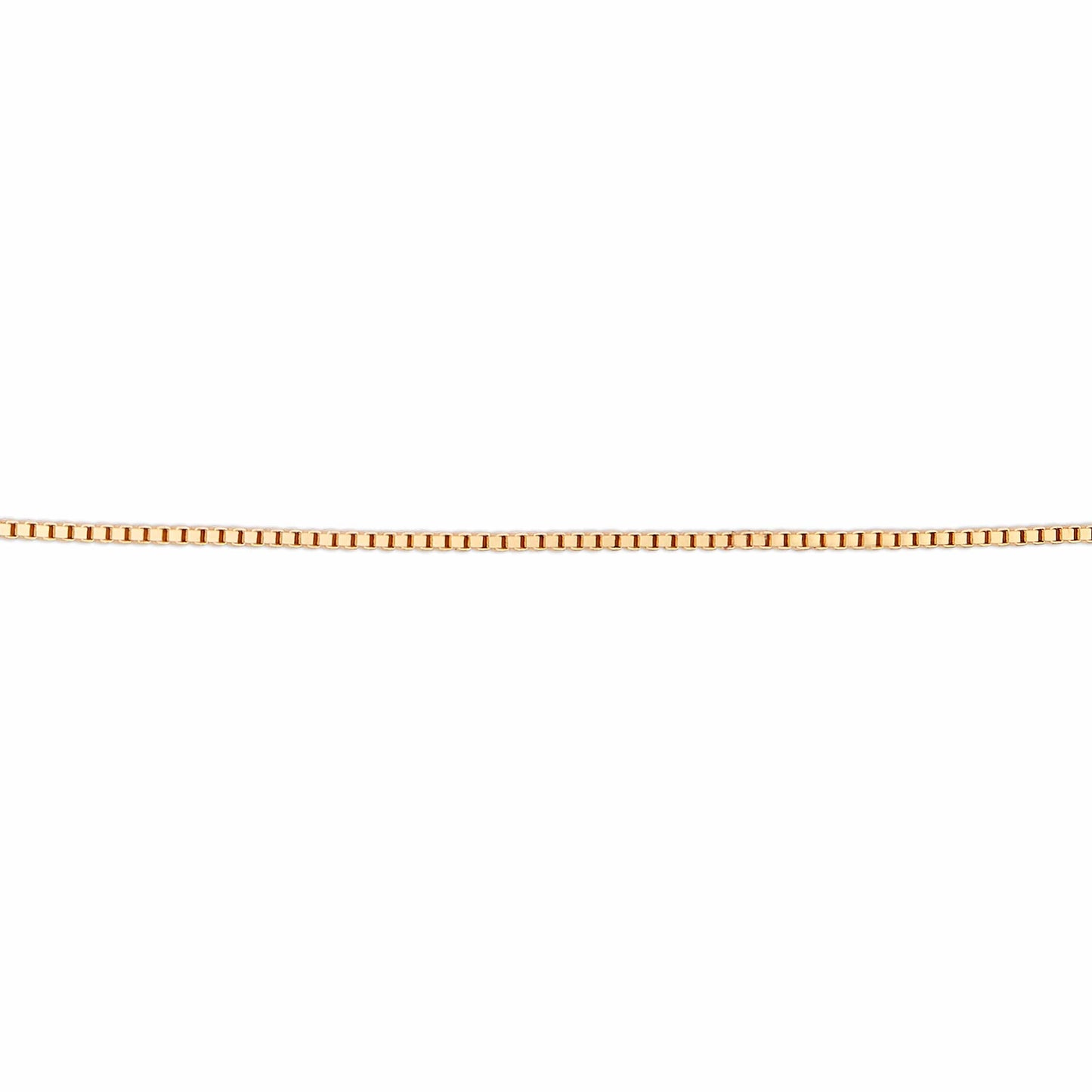 MONDO CATTOLICO Jewelry Cm 40 (15.7 in) Yellow Gold Box chain 18kt.