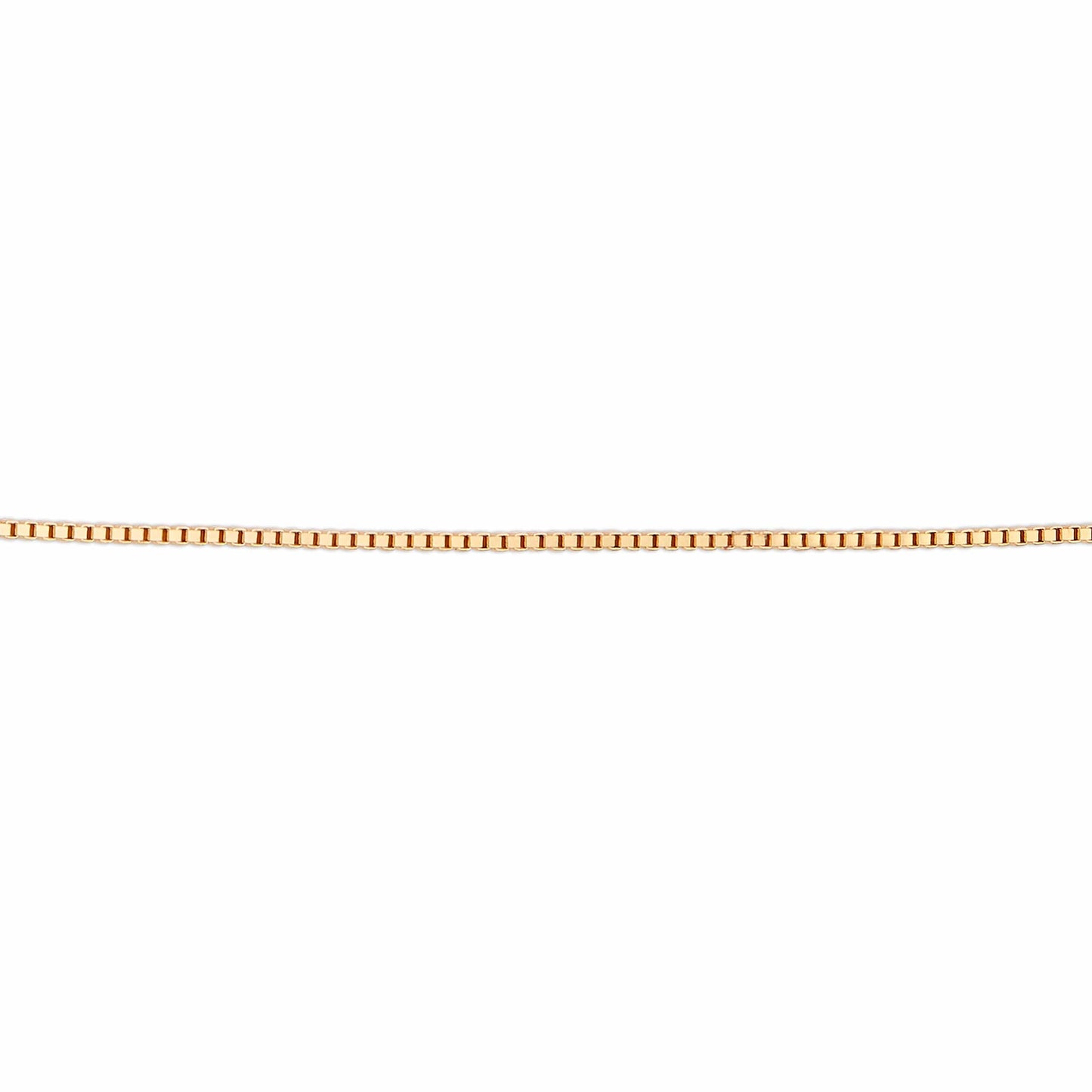 MONDO CATTOLICO Jewelry Cm 40 (15.7 in) Yellow Gold Box chain 18kt.