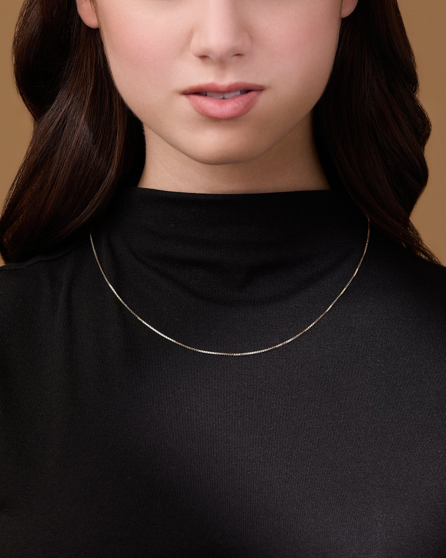 MONDO CATTOLICO ROMA Necklaces 50 cm (19.69 in) Yellow Gold Box Chain Necklace