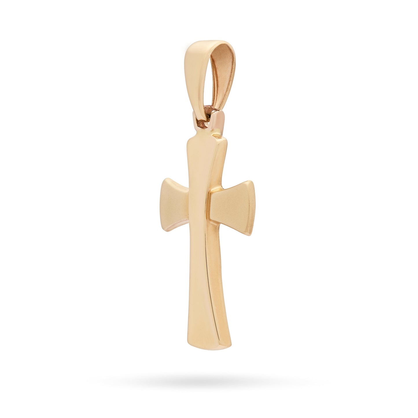 Mondo Cattolico Pendant Yellow Gold Cross Pendant