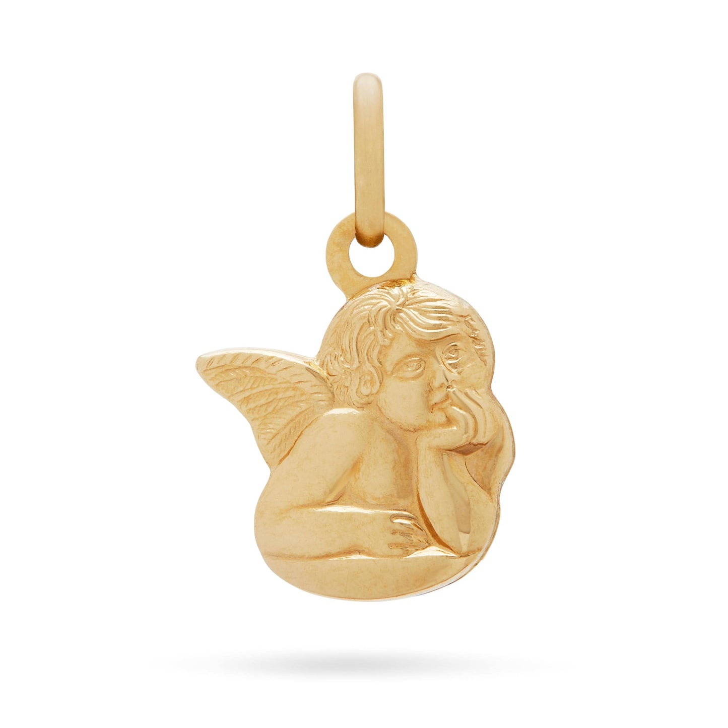 MONDO CATTOLICO Yellow gold guardian angel