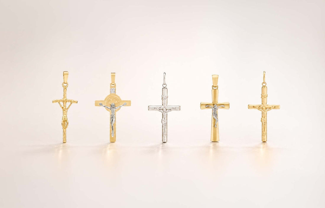 5 GOLD CRUCIFIXES THAT BECOME FAMILY HEIRLOOMS