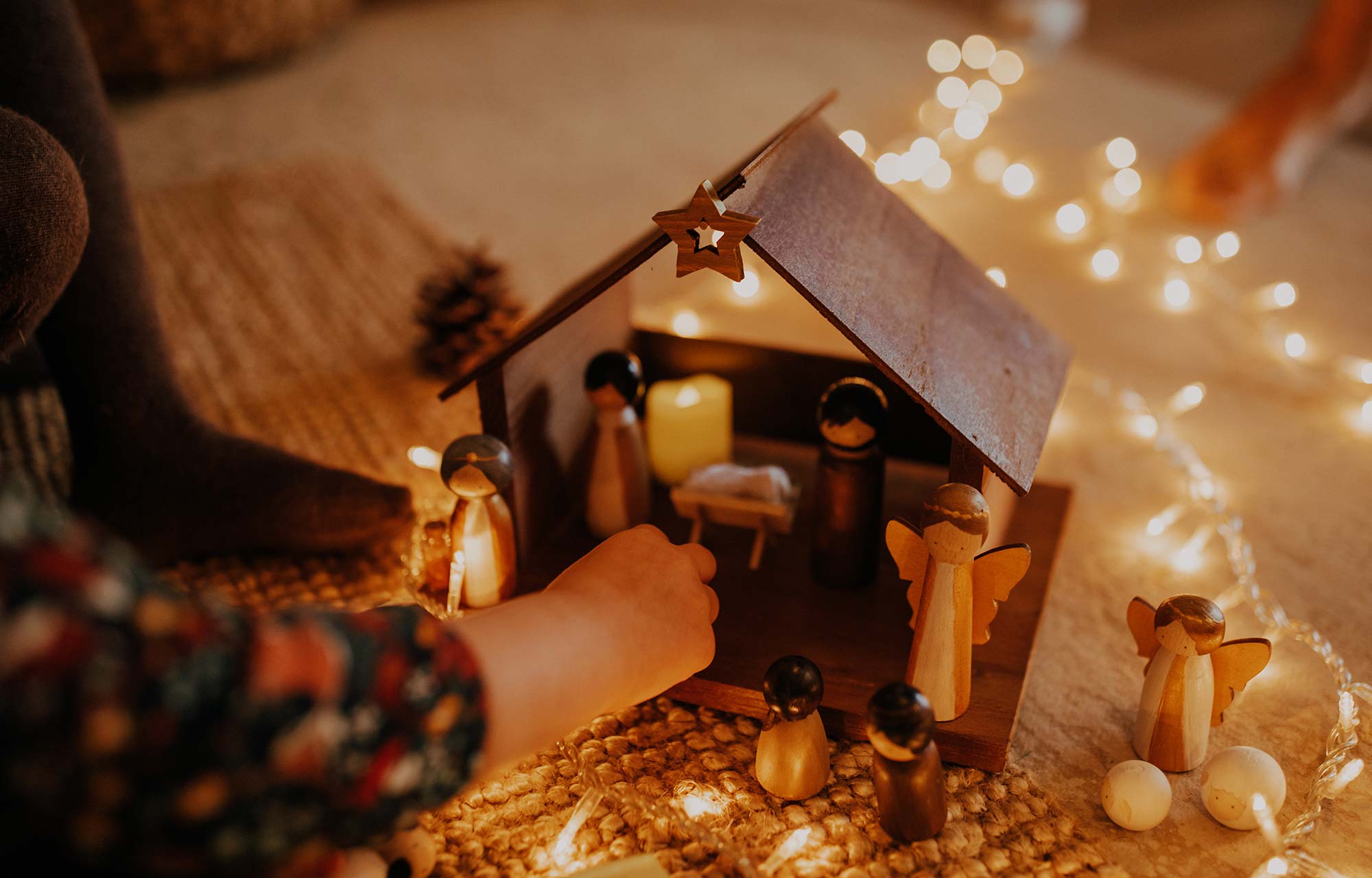 Set Presepe Natalizio Con 10 Figure – Natività In Resina Con Maria, Giuseppe E Gesù – Decorazione Religiosa Per La Casa
