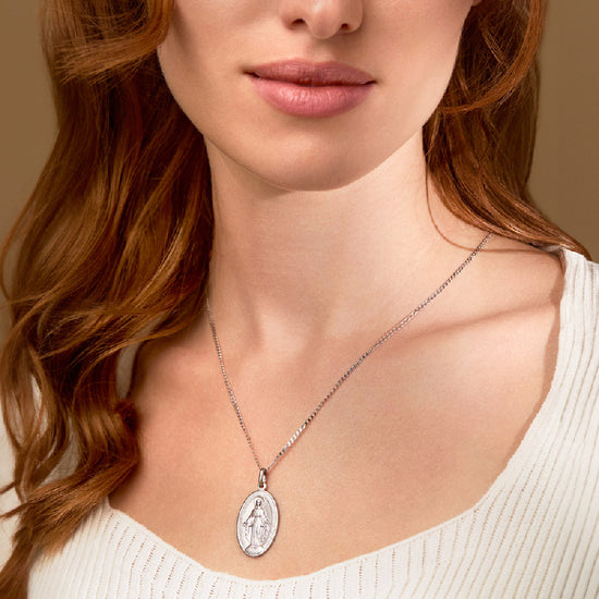 Blessed Sterling Silver Religious Medal from The Vatican