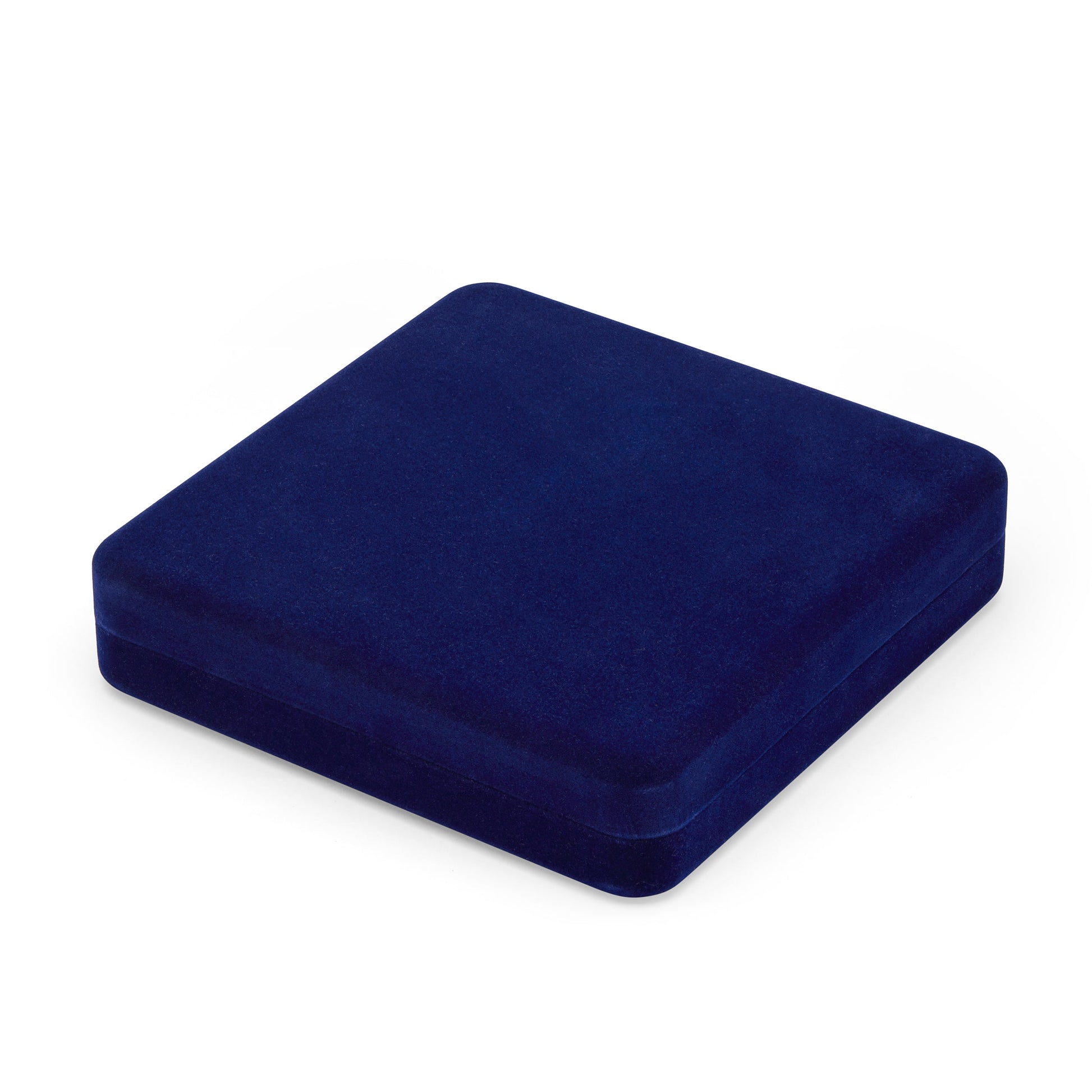 MONDO CATTOLICO ROMA Arras 11 x 14 cm (4.33 x 5.51 in) / 3.50 cm (1.38 in) / 3 cm (1.18 in) Arras with Blue Velvet Case
