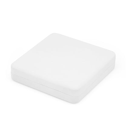 MONDO CATTOLICO ROMA Arras 18 x 18 cm (7.09 x 7.09 in) / 5 cm (1.97 in) / 3 cm (1.18 in) Arras with White Velvet Case