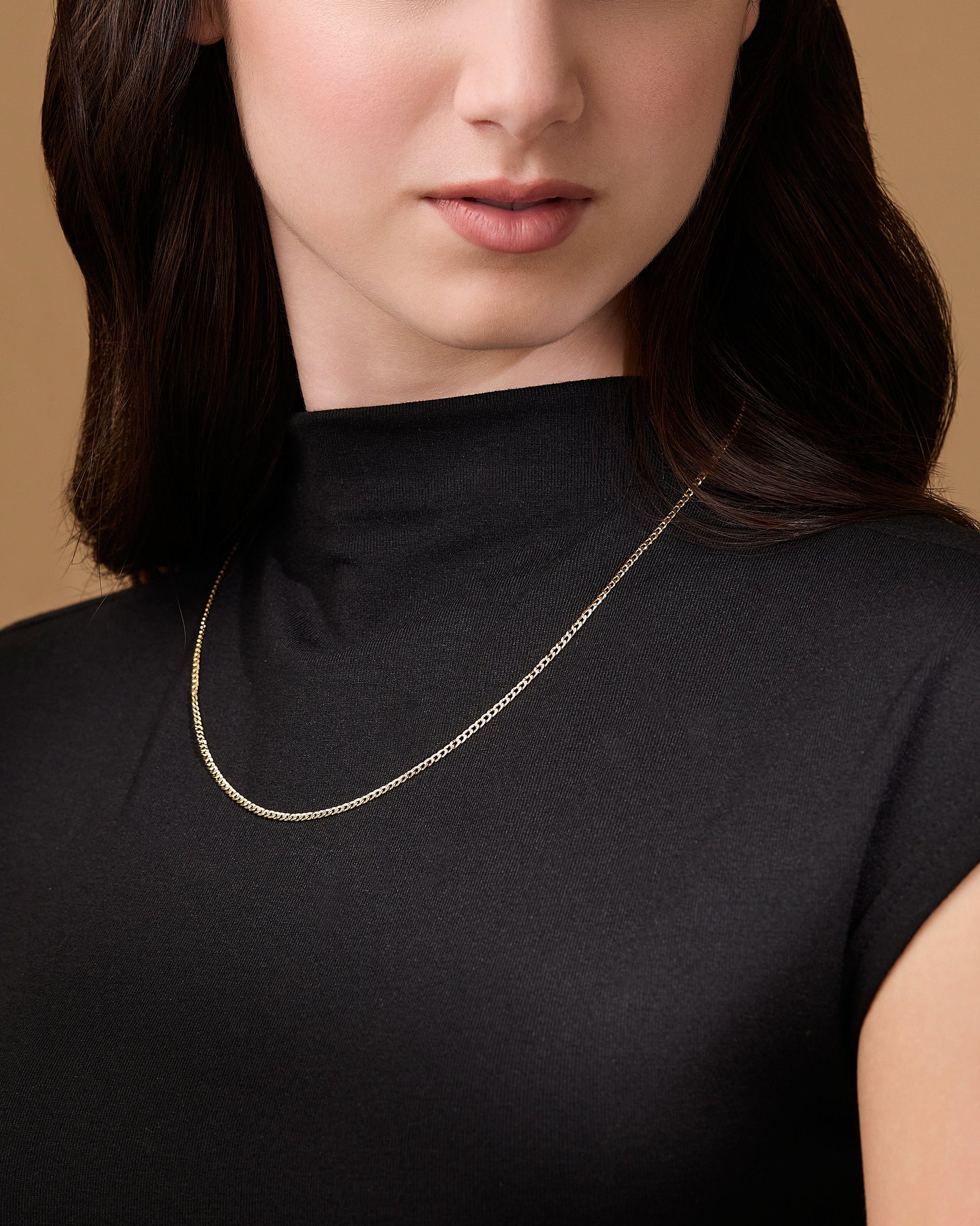 MONDO CATTOLICO ROMA Necklaces 55 cm (21.65 in) Chunky Yellow Gold Curb Chain Necklace