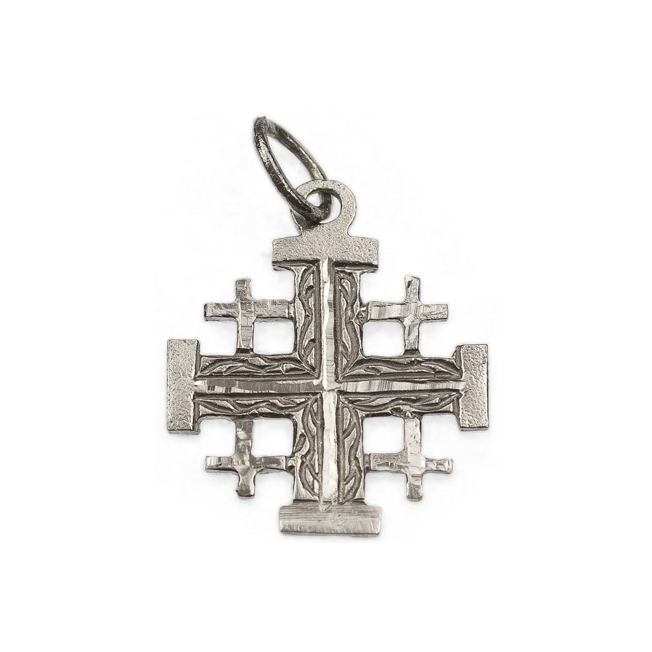 MONDO CATTOLICO Cross Pendant in Silver