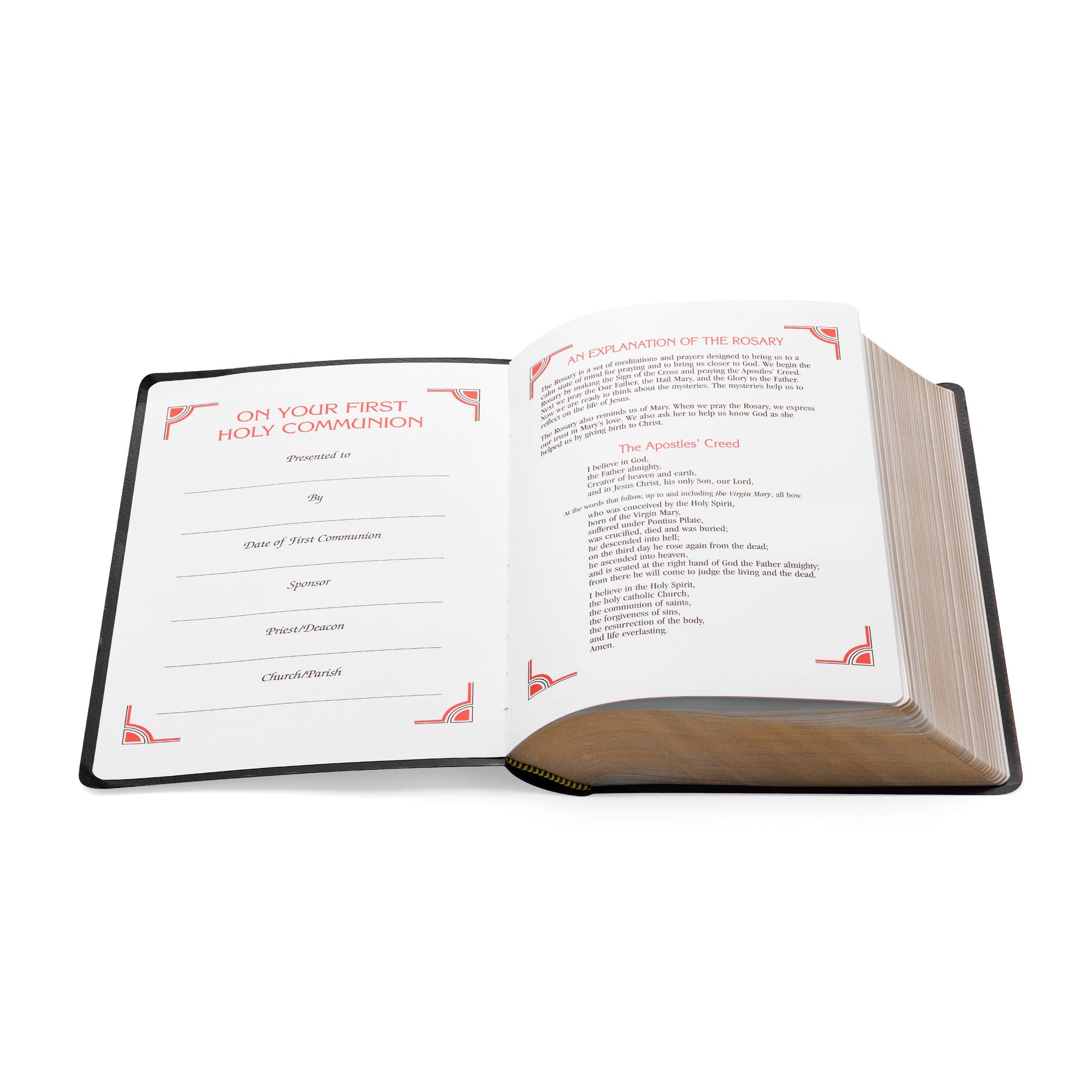 Mondo Cattolico 23 cm (9.06 in) First Communion Bible