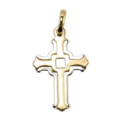 MONDO CATTOLICO Gold Cross Medieval Style