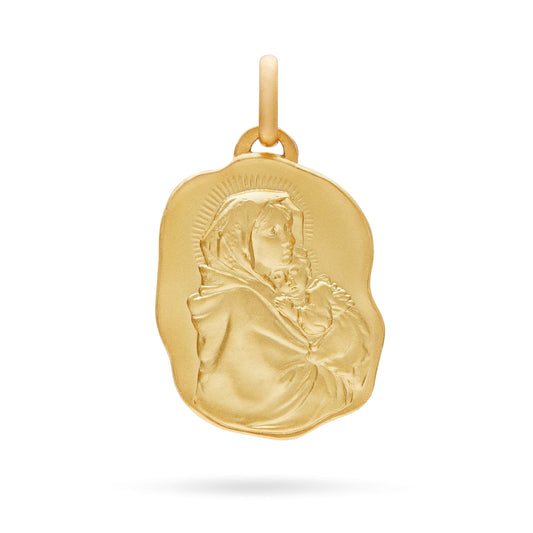 MONDO CATTOLICO Gold medal of Madonna of the Streets