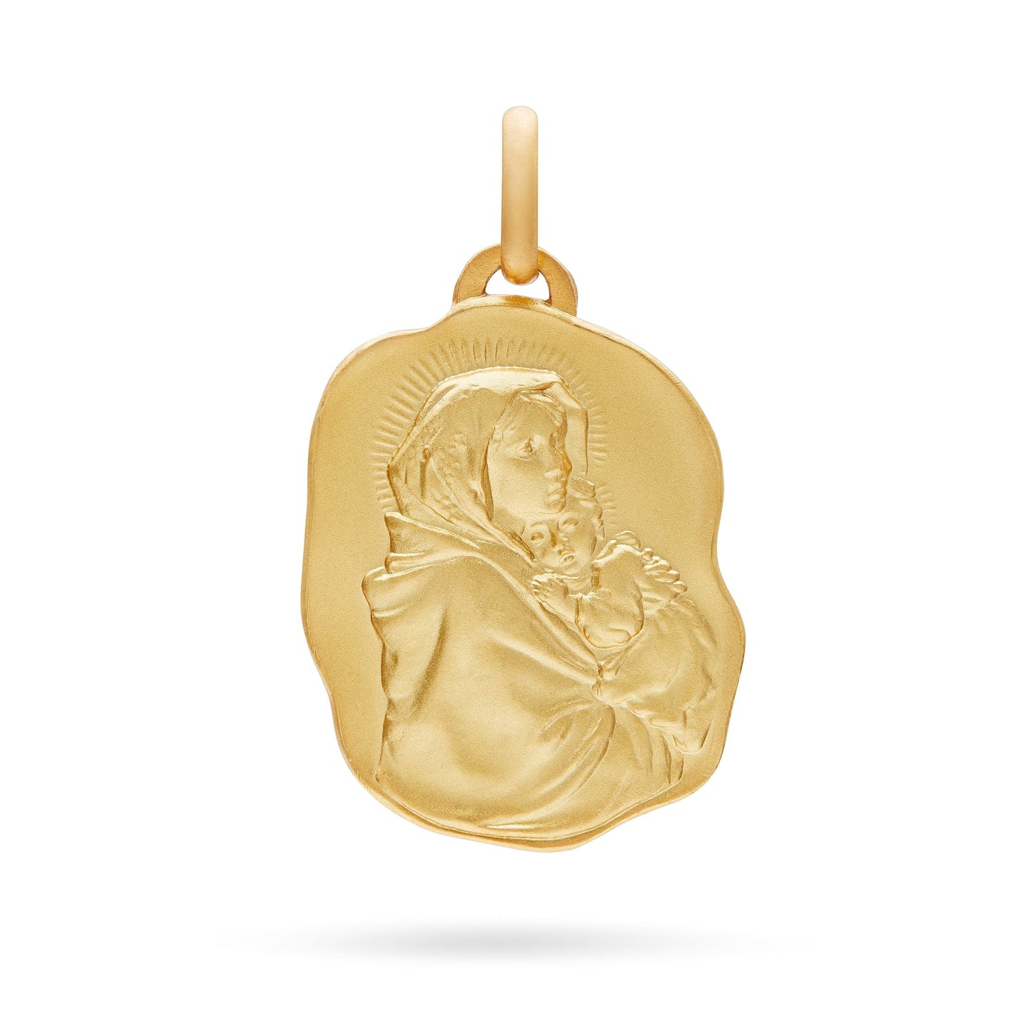 MONDO CATTOLICO Gold medal of Madonna of the Streets
