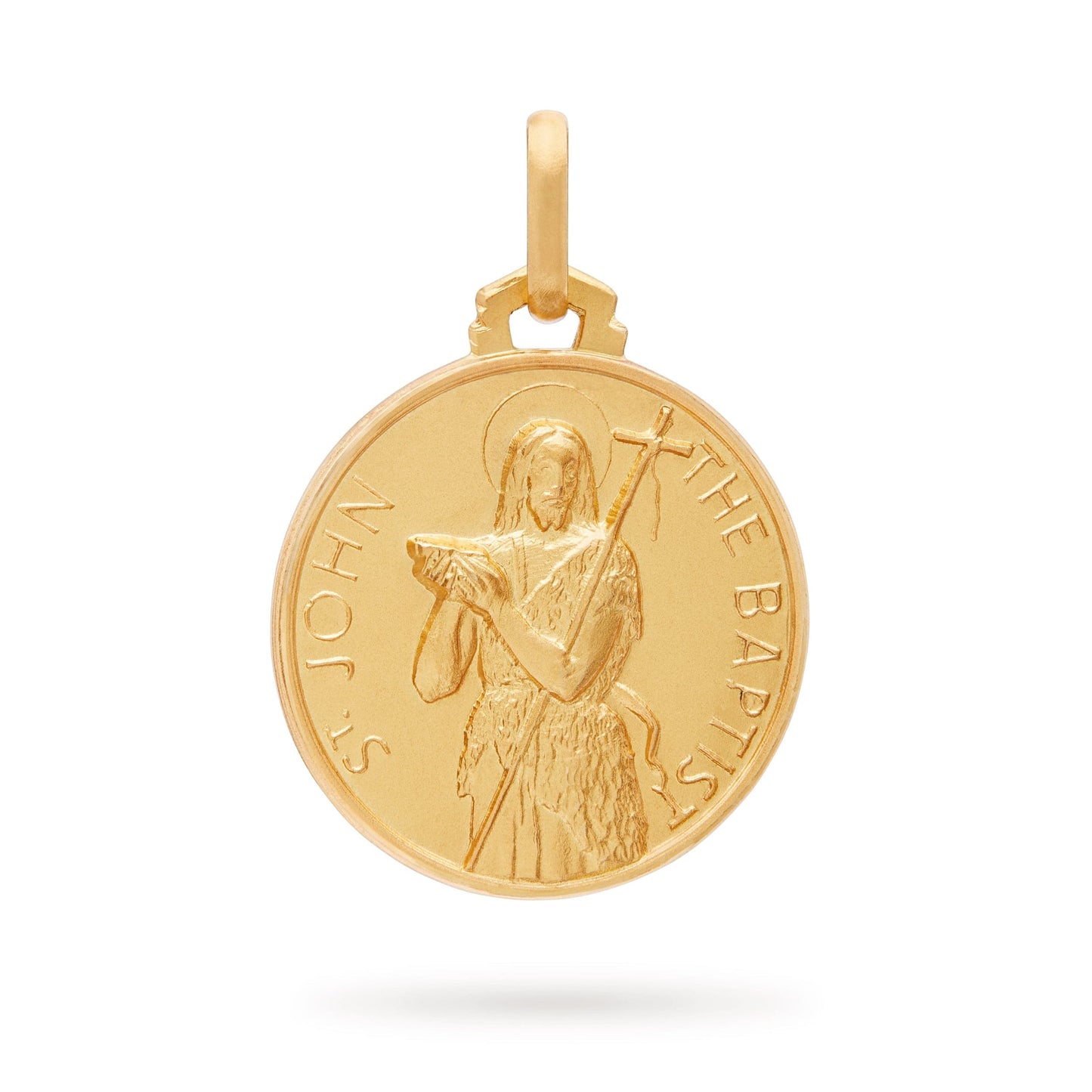 MONDO CATTOLICO Gold medal of Saint John the Baptist