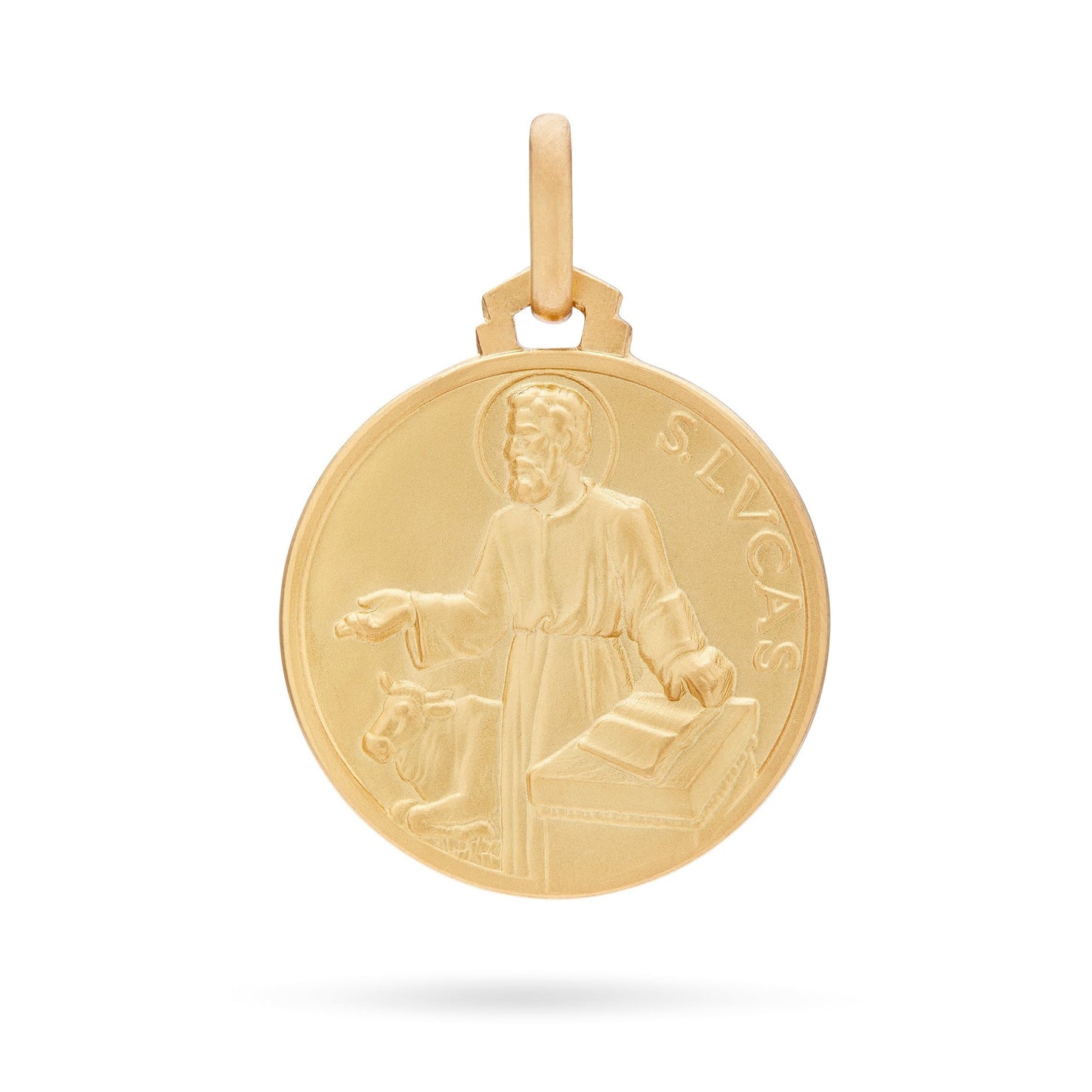 MONDO CATTOLICO 18 mm (0.70 in) Gold medal of Saint Luke