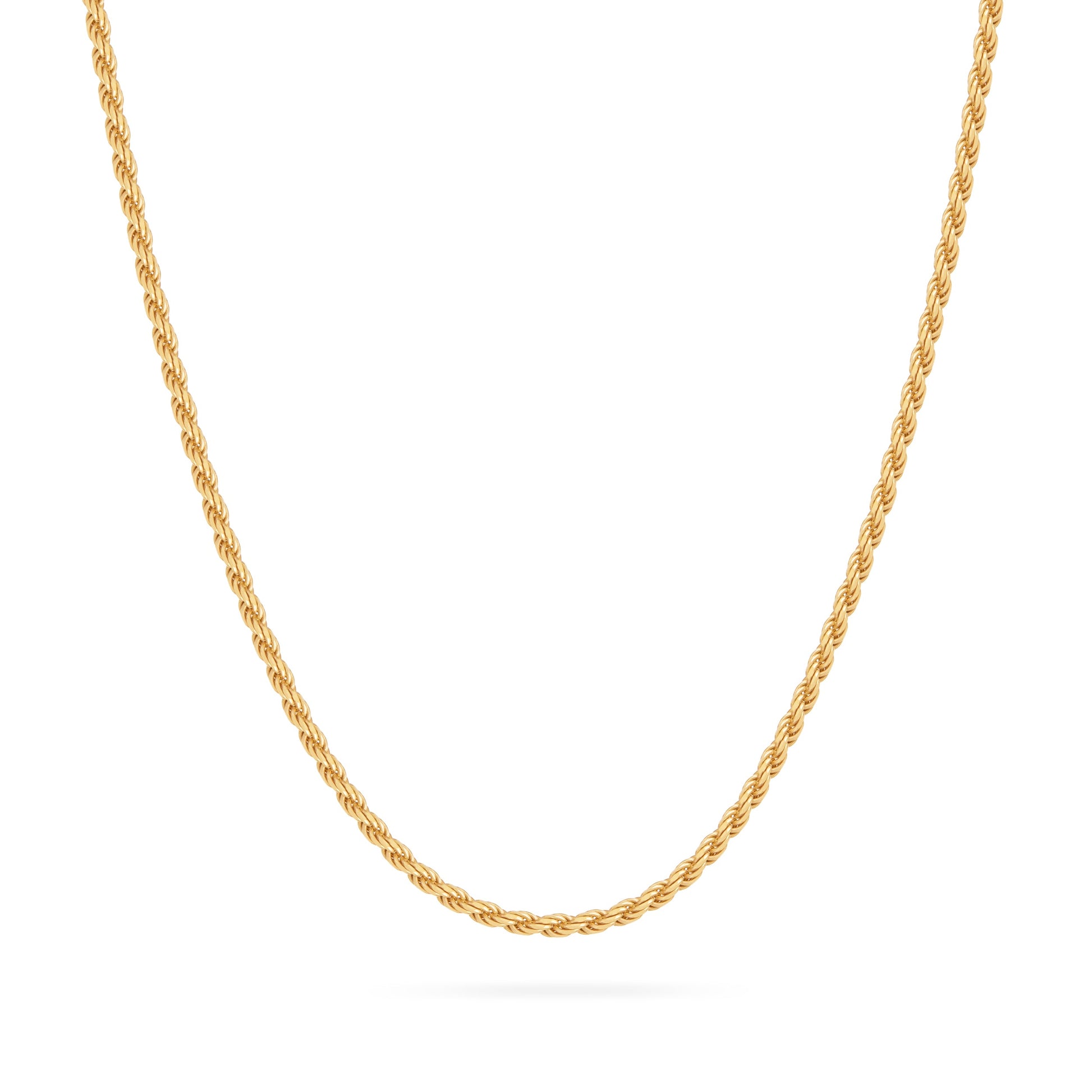 MONDO CATTOLICO ROMA Necklaces Gold-Plated Sterling Silver Torchon Chain Necklace