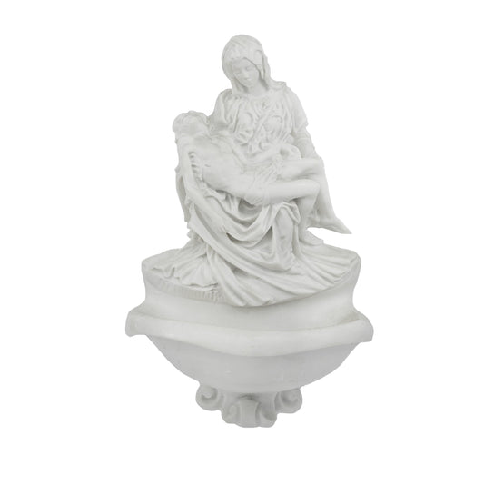 MONDO CATTOLICO Holy Water Font Michelangelo Pietà Oxolyte
