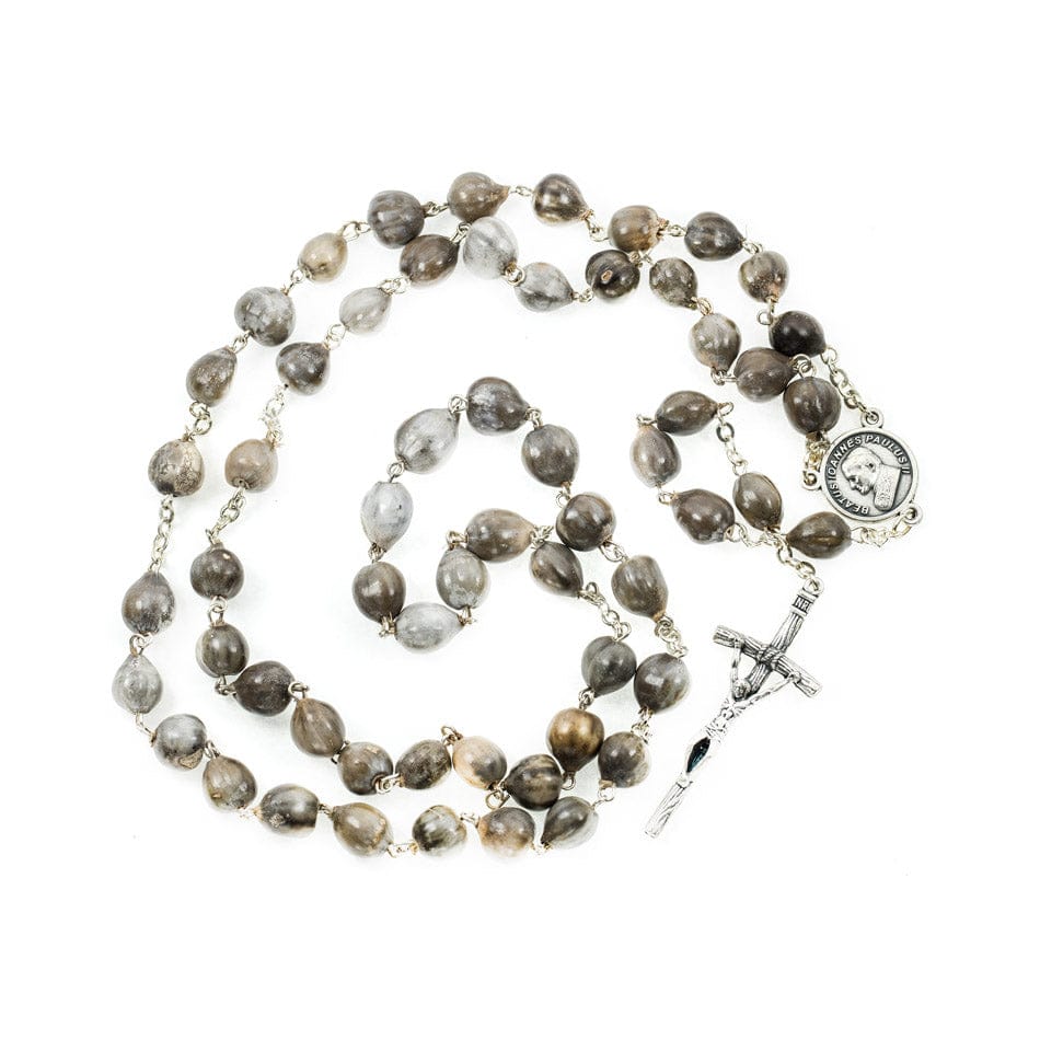 MONDO CATTOLICO Prayer Beads 61 cm (24 in) / 9 mm (0.35 in) Job's Tears Rosary