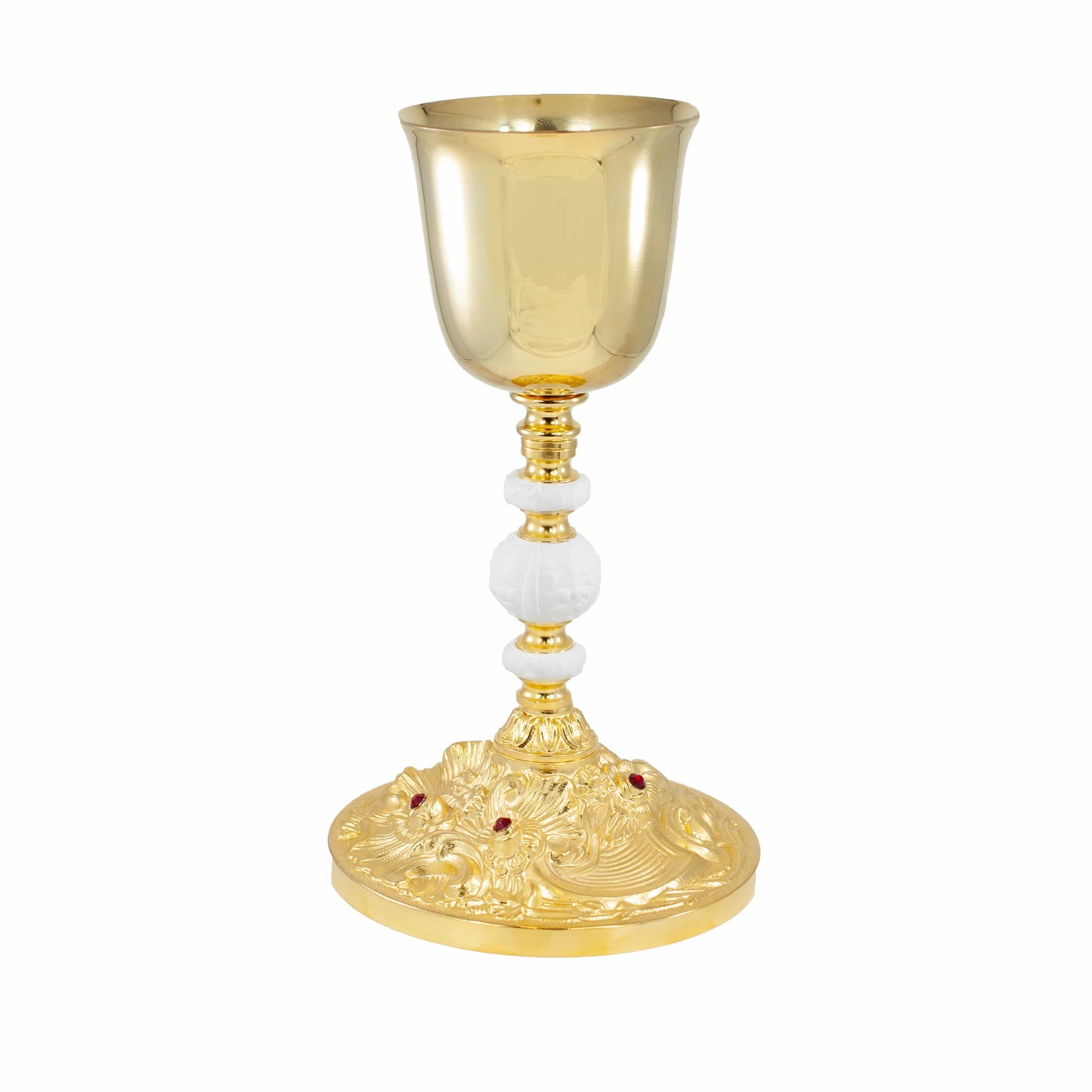 MONDO CATTOLICO Liturgical Chalice with Baroque Knot