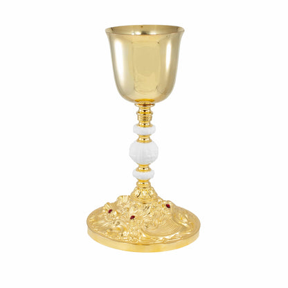 MONDO CATTOLICO Liturgical Chalice with Baroque Knot